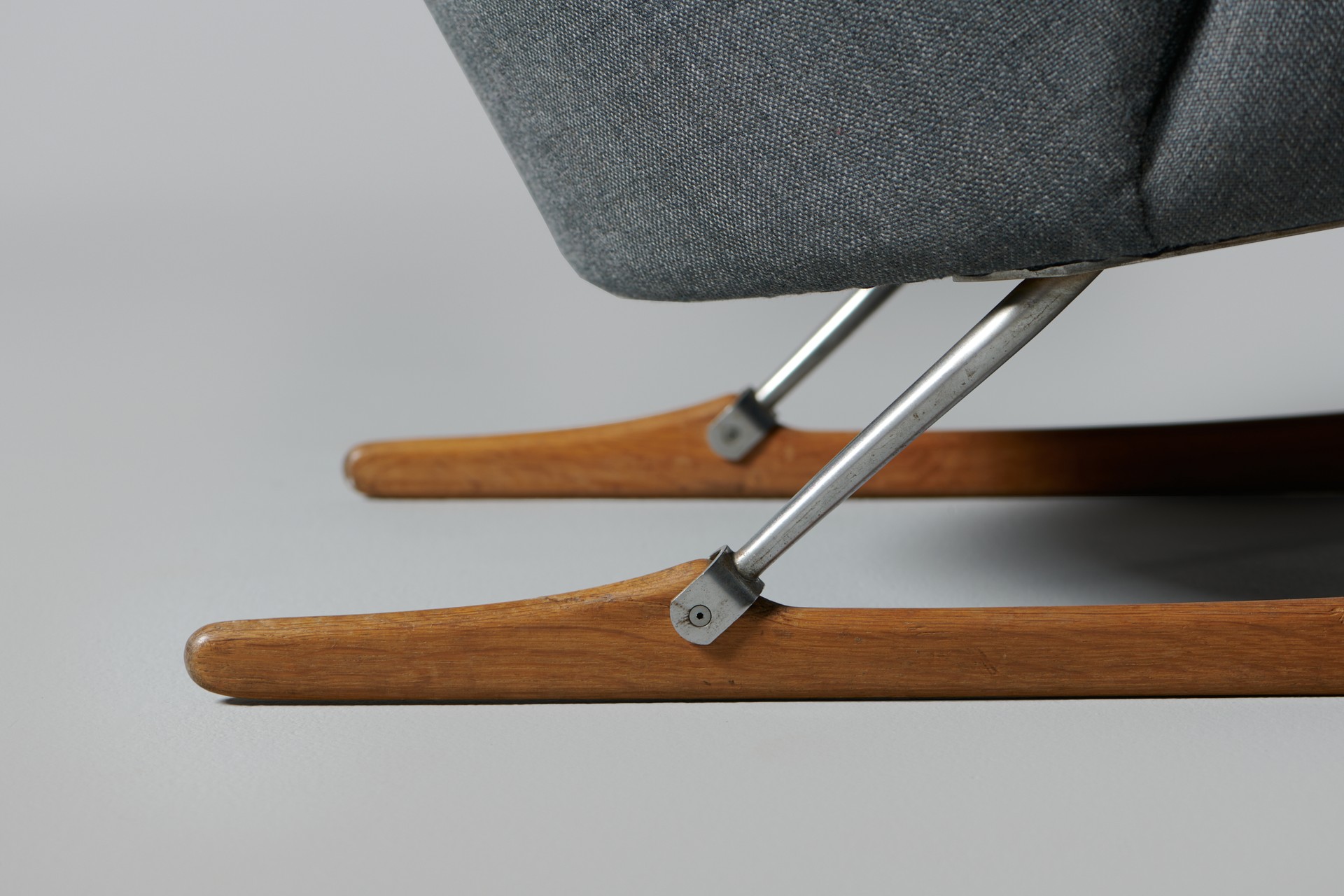 "Sleigh" Armchair and Footstool image 4