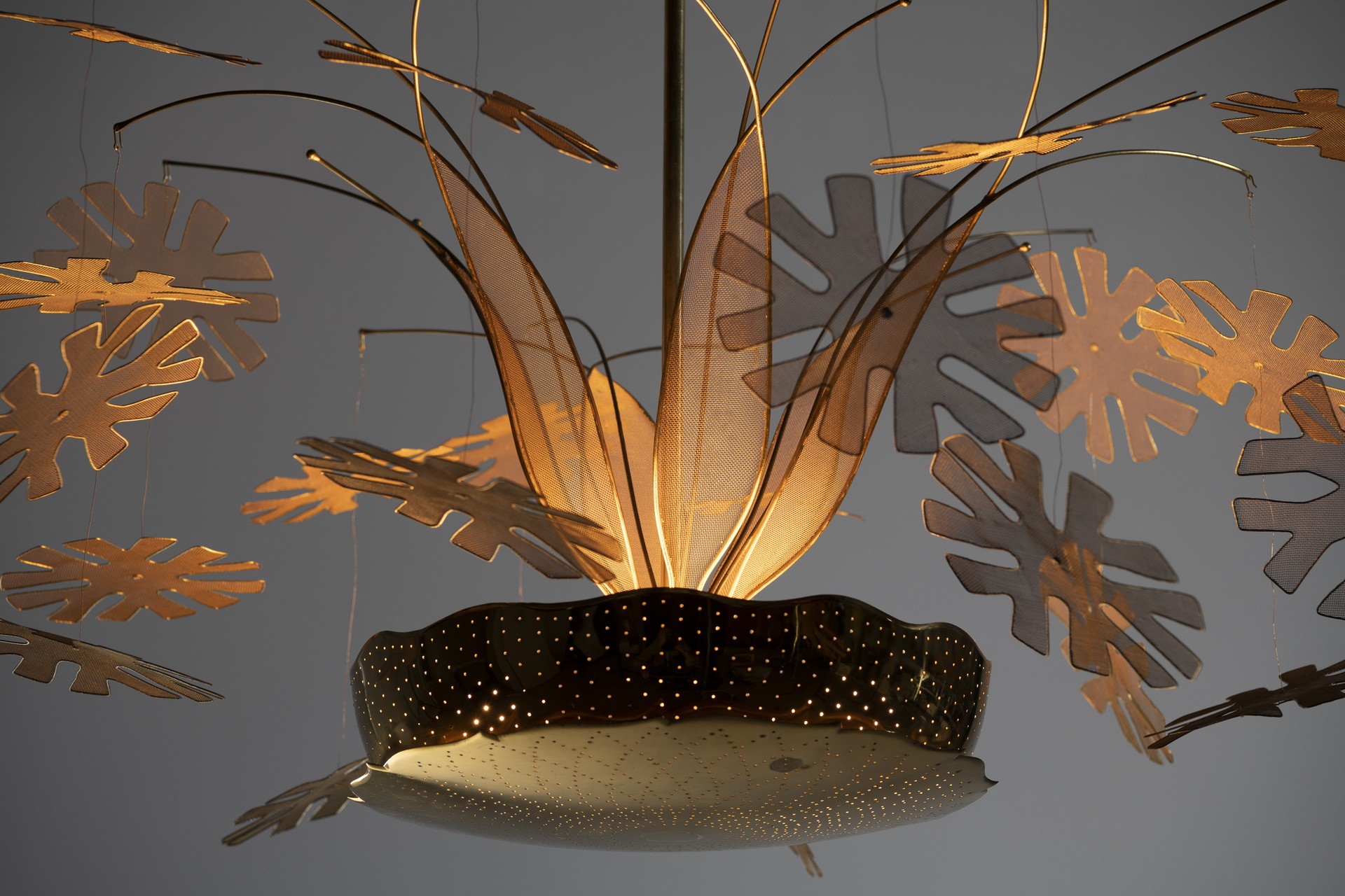 'Snowflake' Ceiling Light, Model no. 10109 image 2
