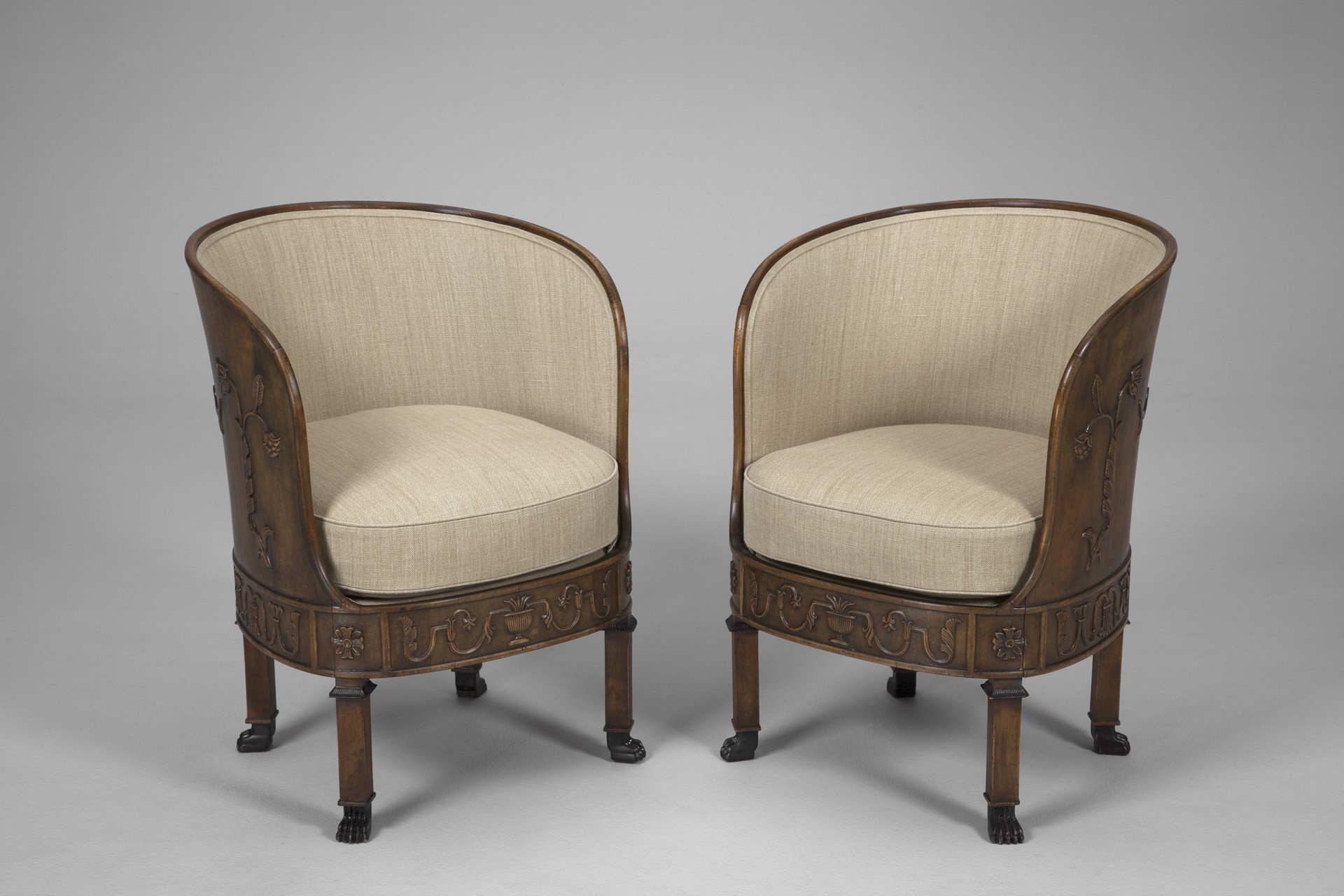 Pair of 'Ceasar' Armchairs image 2