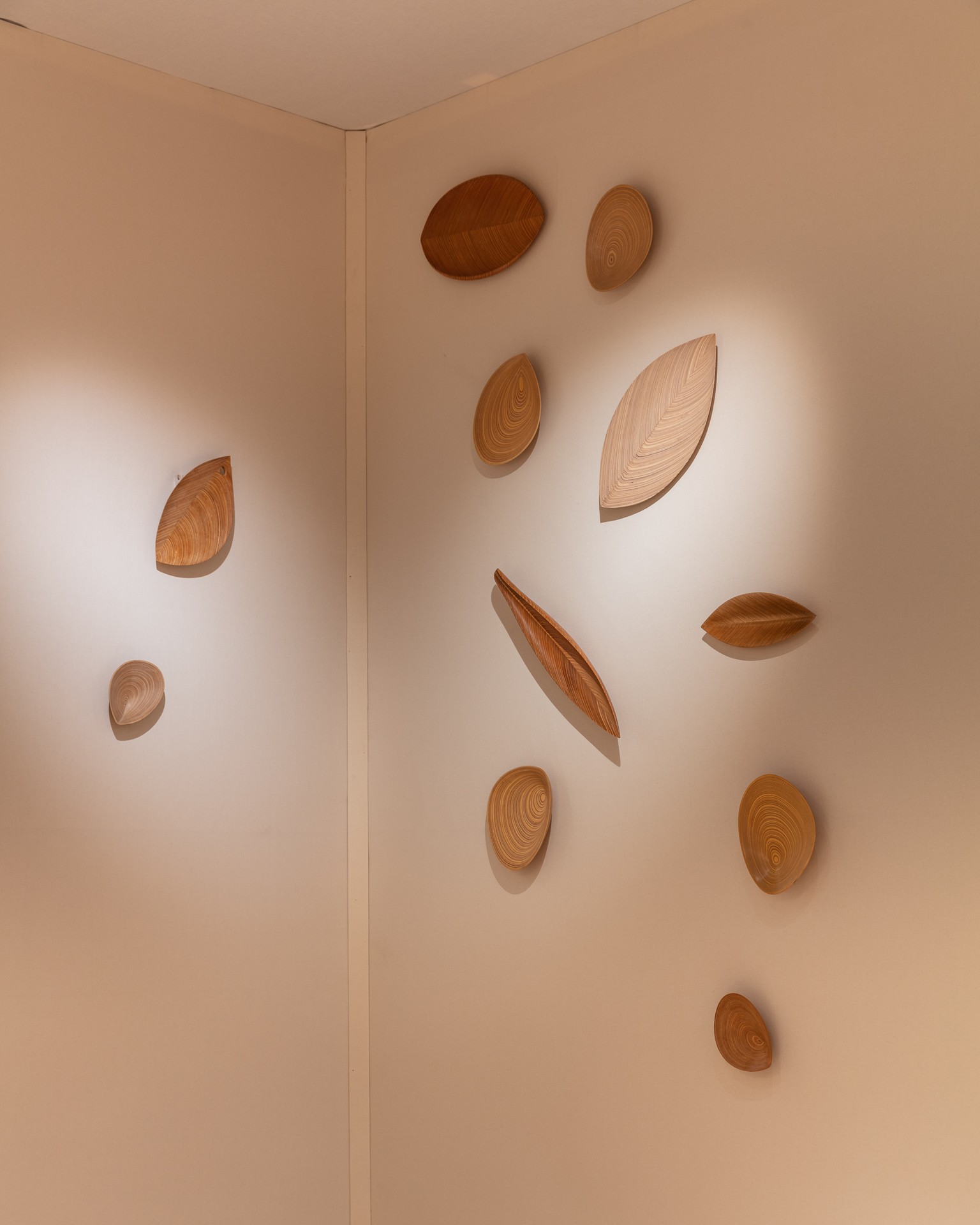 Eleven Laminated Platters