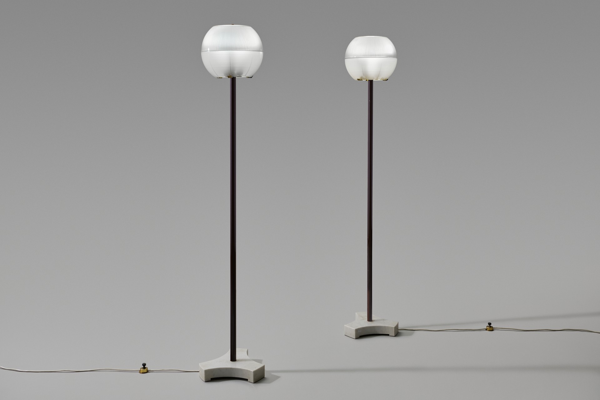 Pair of Floor Lamps,  Model no. LTE 8