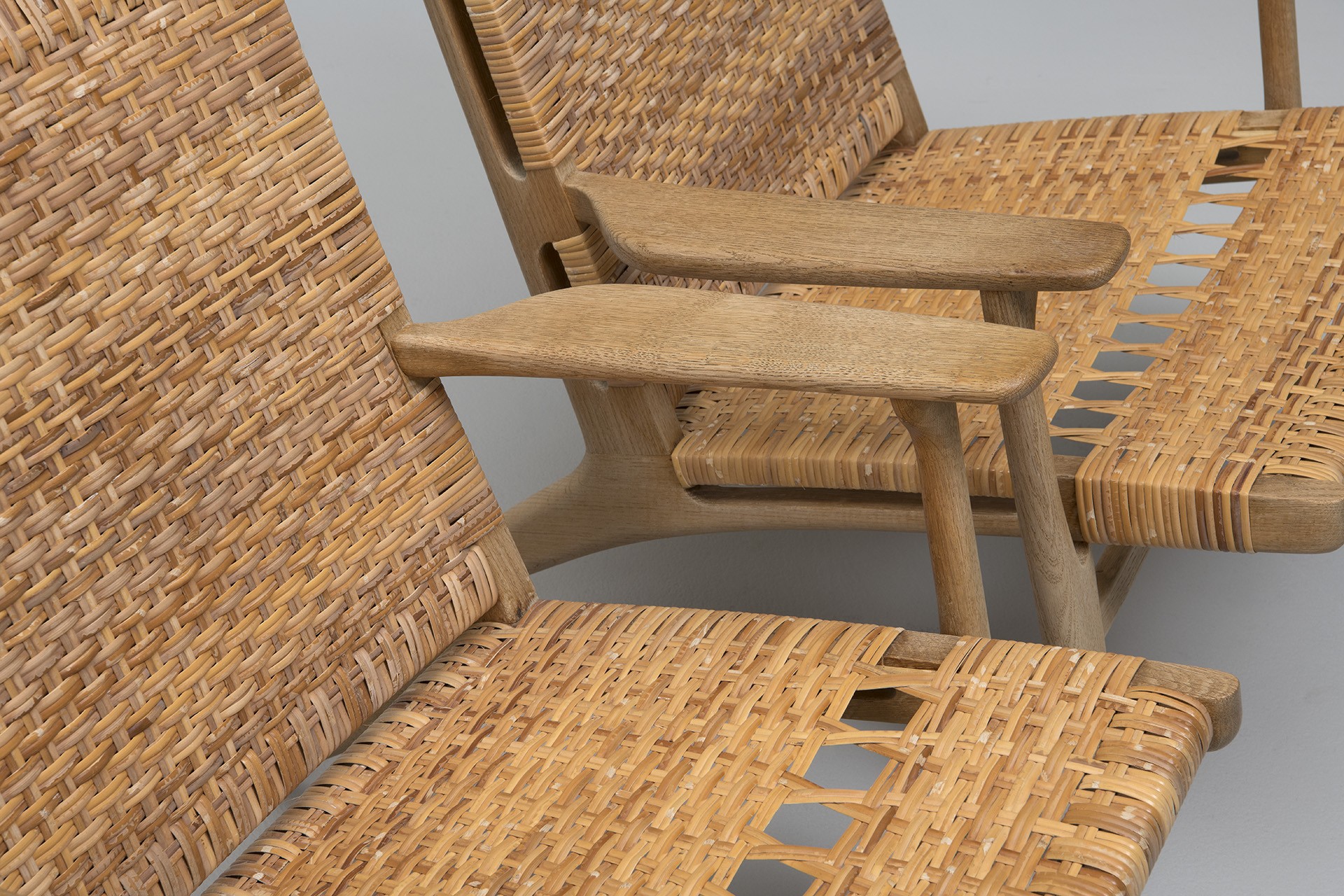 Pair of Armchairs, Model no. 'CH-27' image 4