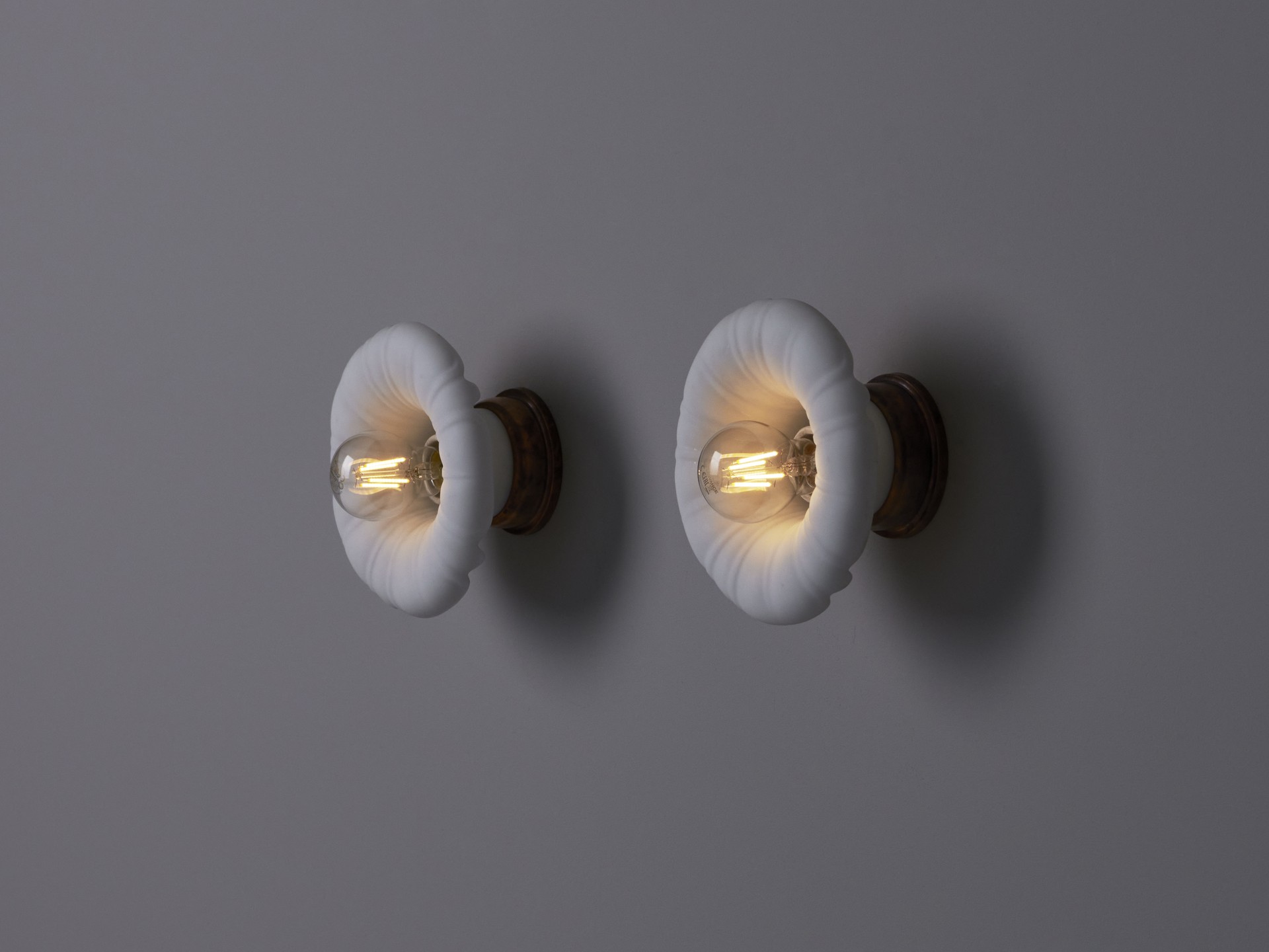 Pair of Ceiling / Wall Lamps image 2