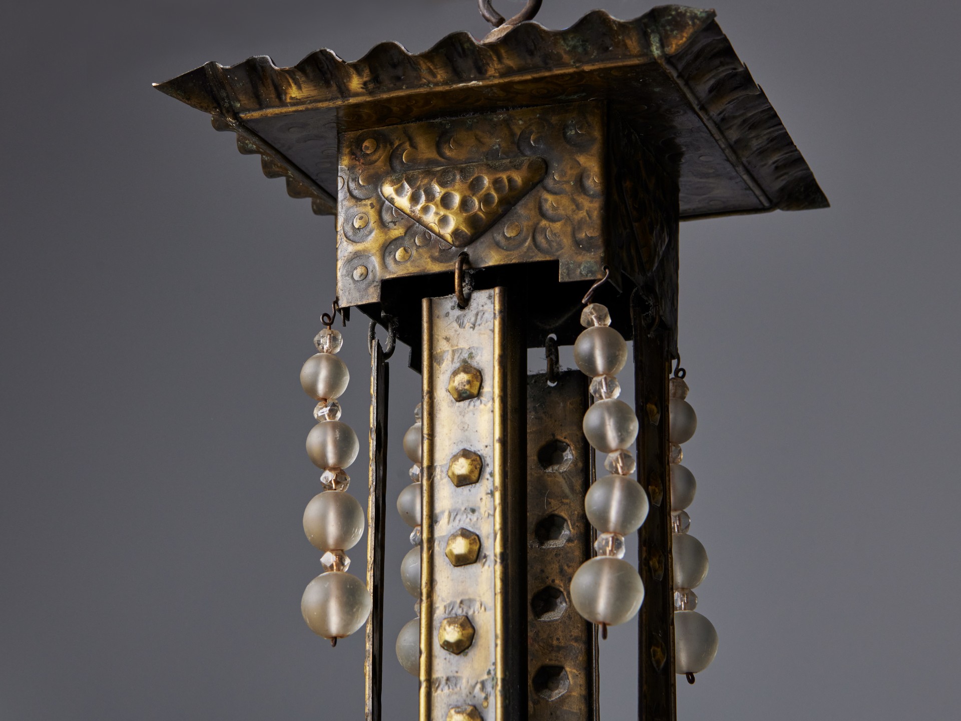 Art Nouveau Ceiling Lamp image 6