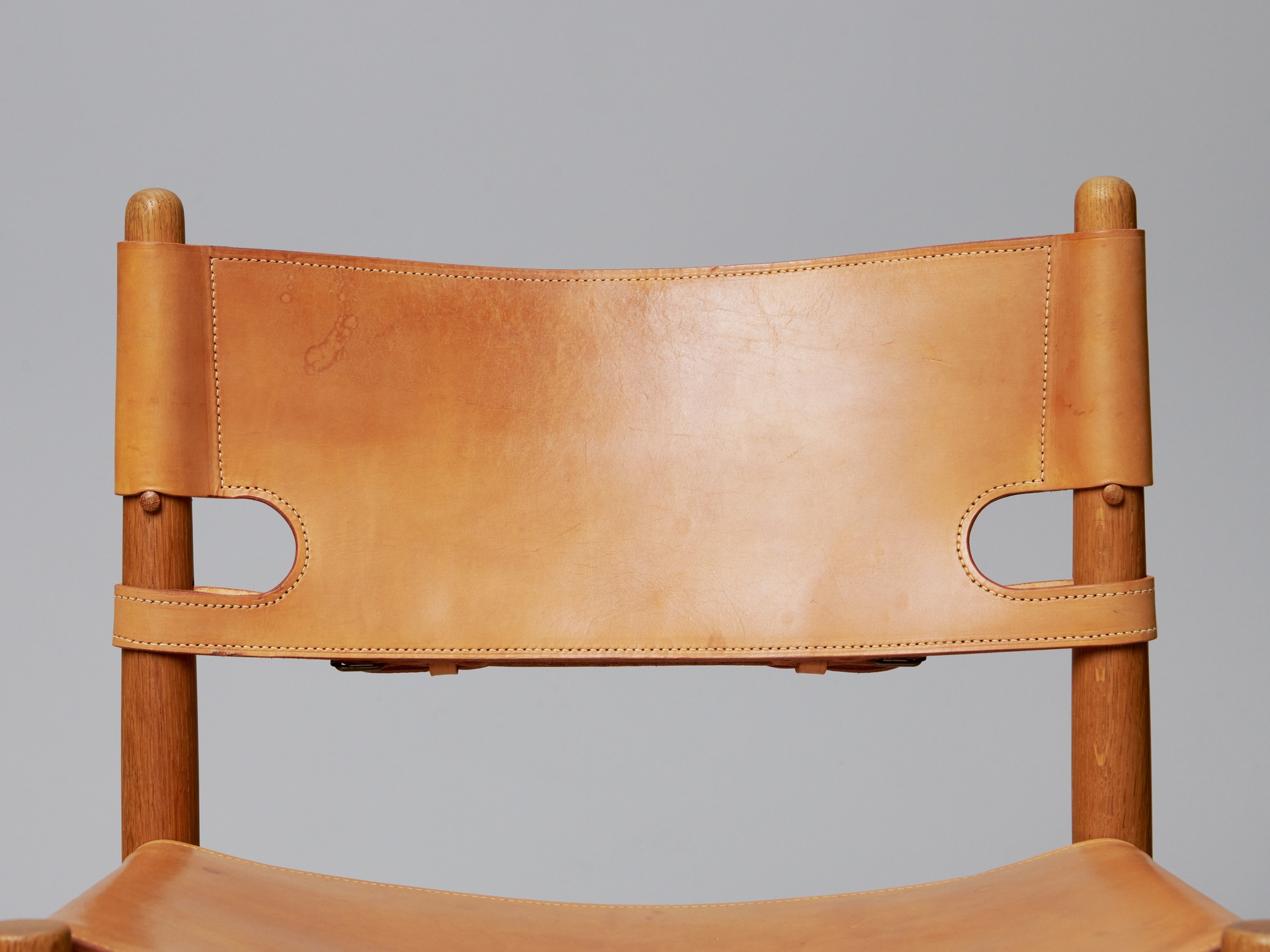 Set of 12 'Spanish' Dining Chairs image 5