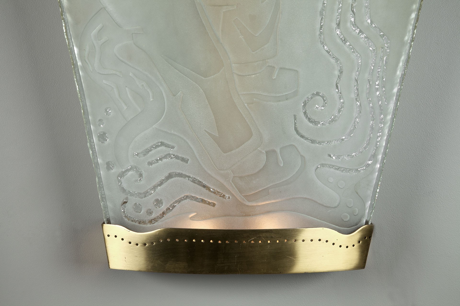 Large Wall Lamp Glössner & Co. image 3