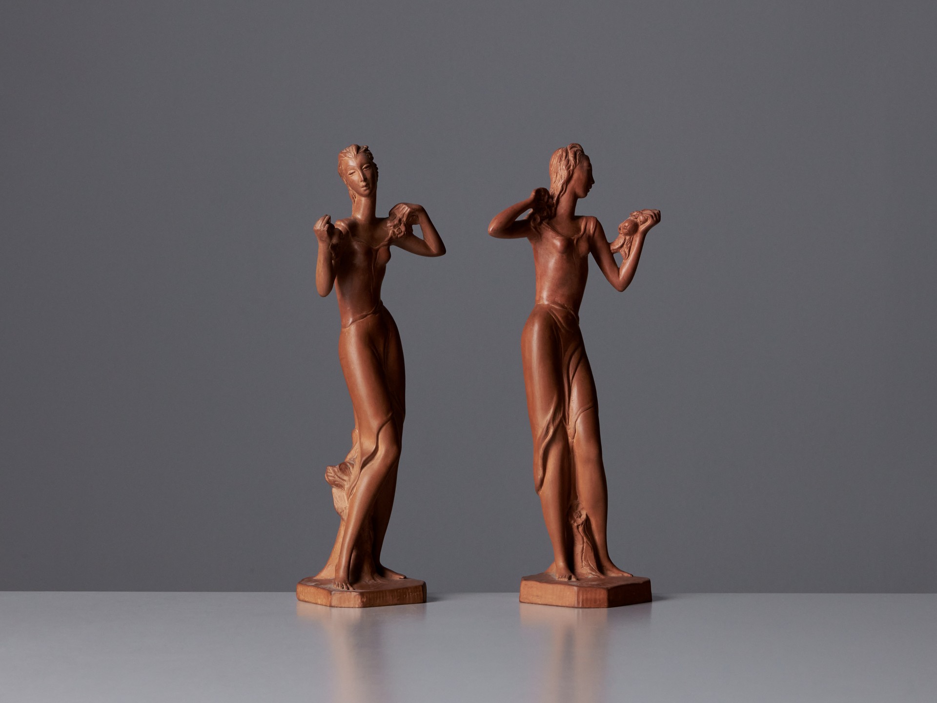 Pair of French Sculptures