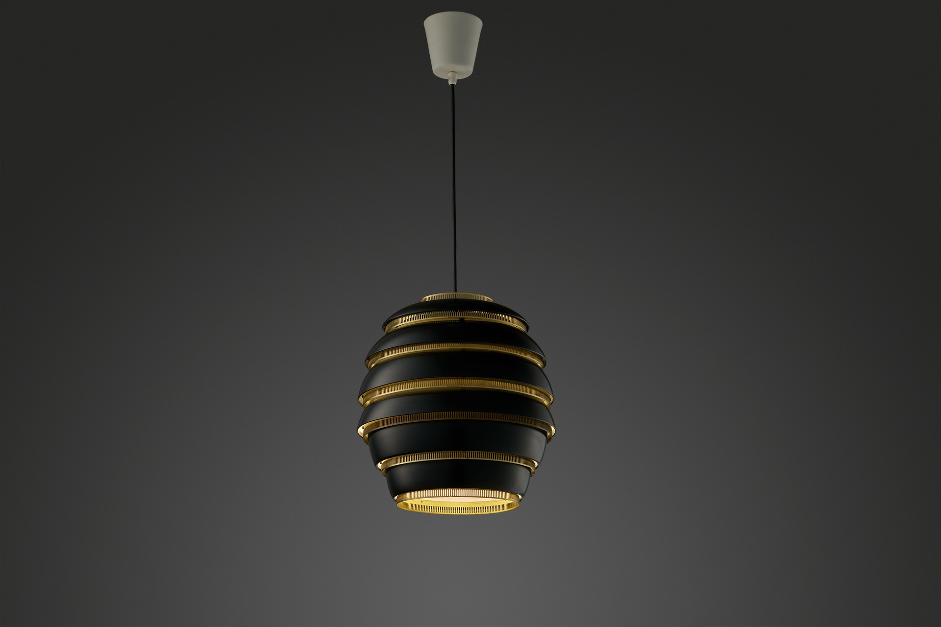 Large "Beehive" Ceiling Lamp, Model no. A 332