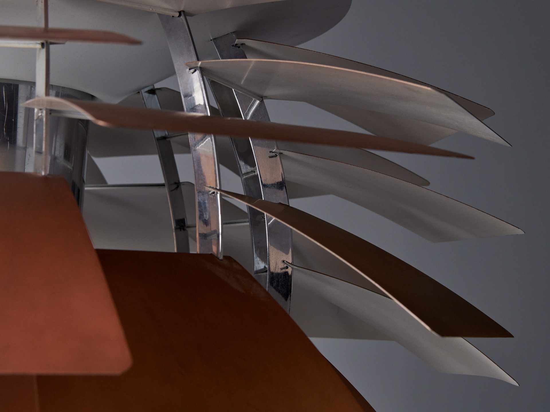 Large and Early Artichoke Ceiling Lamp image 12