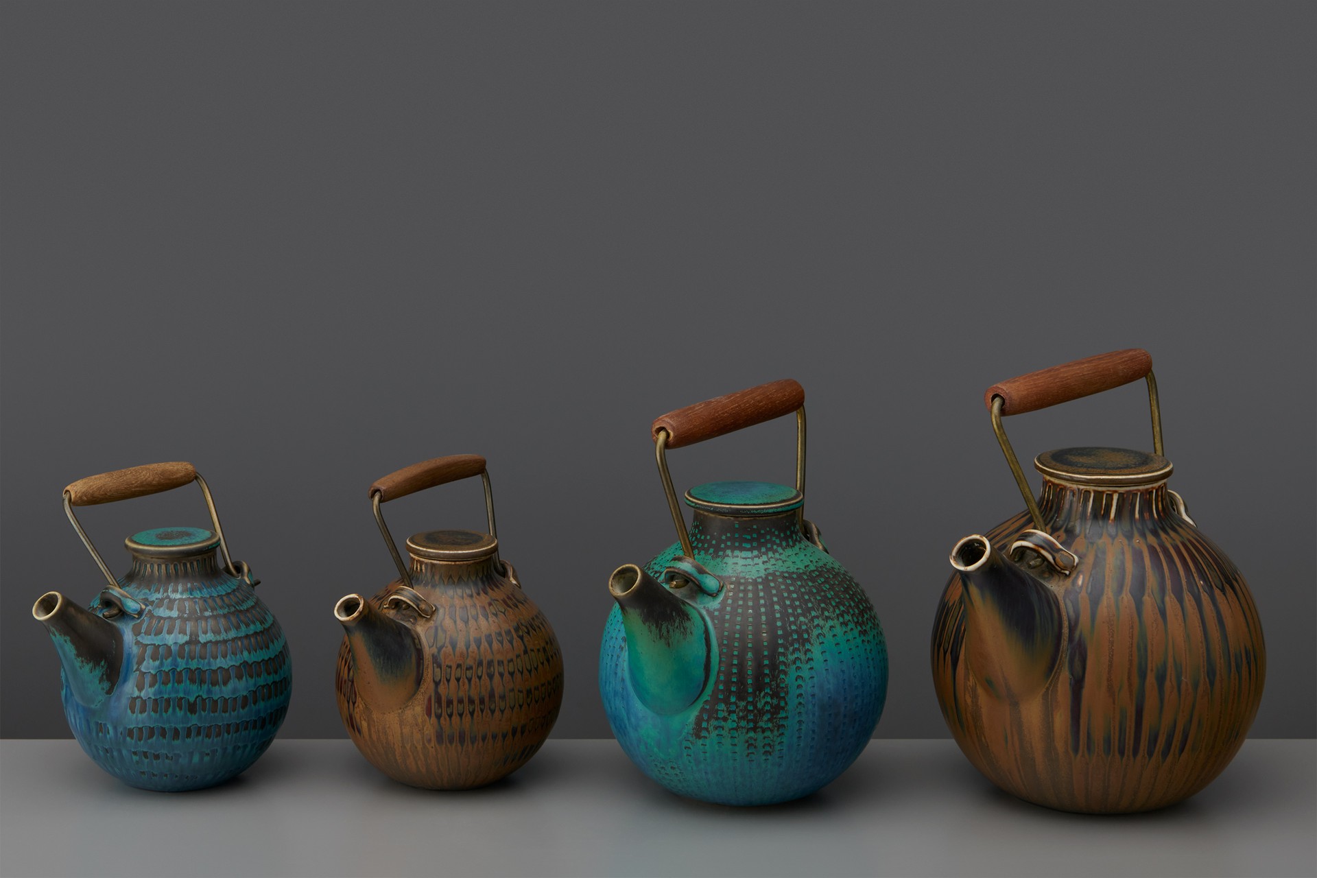 Four Teapots
