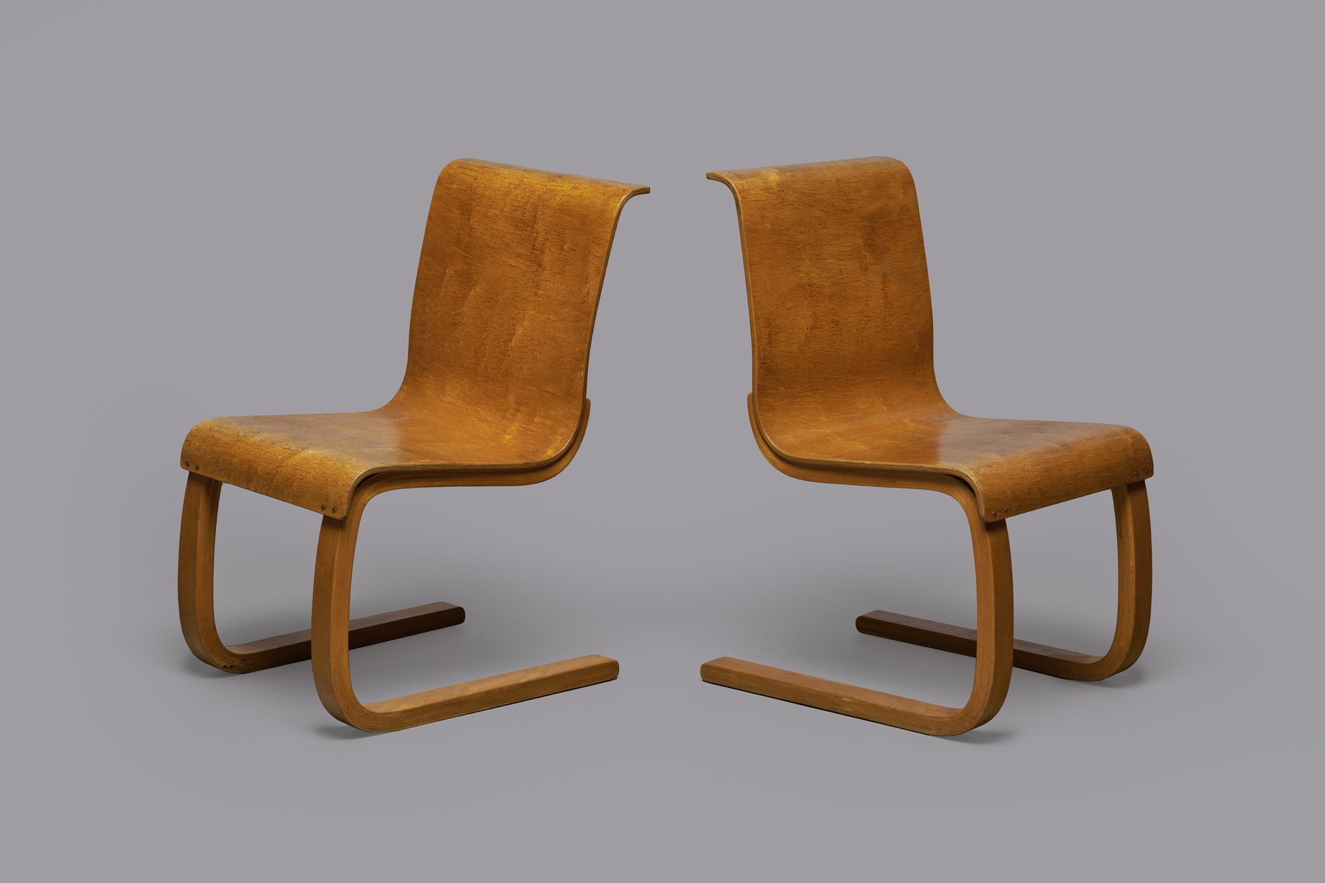 Pair of Canteliver Chairs, Model no. 21
