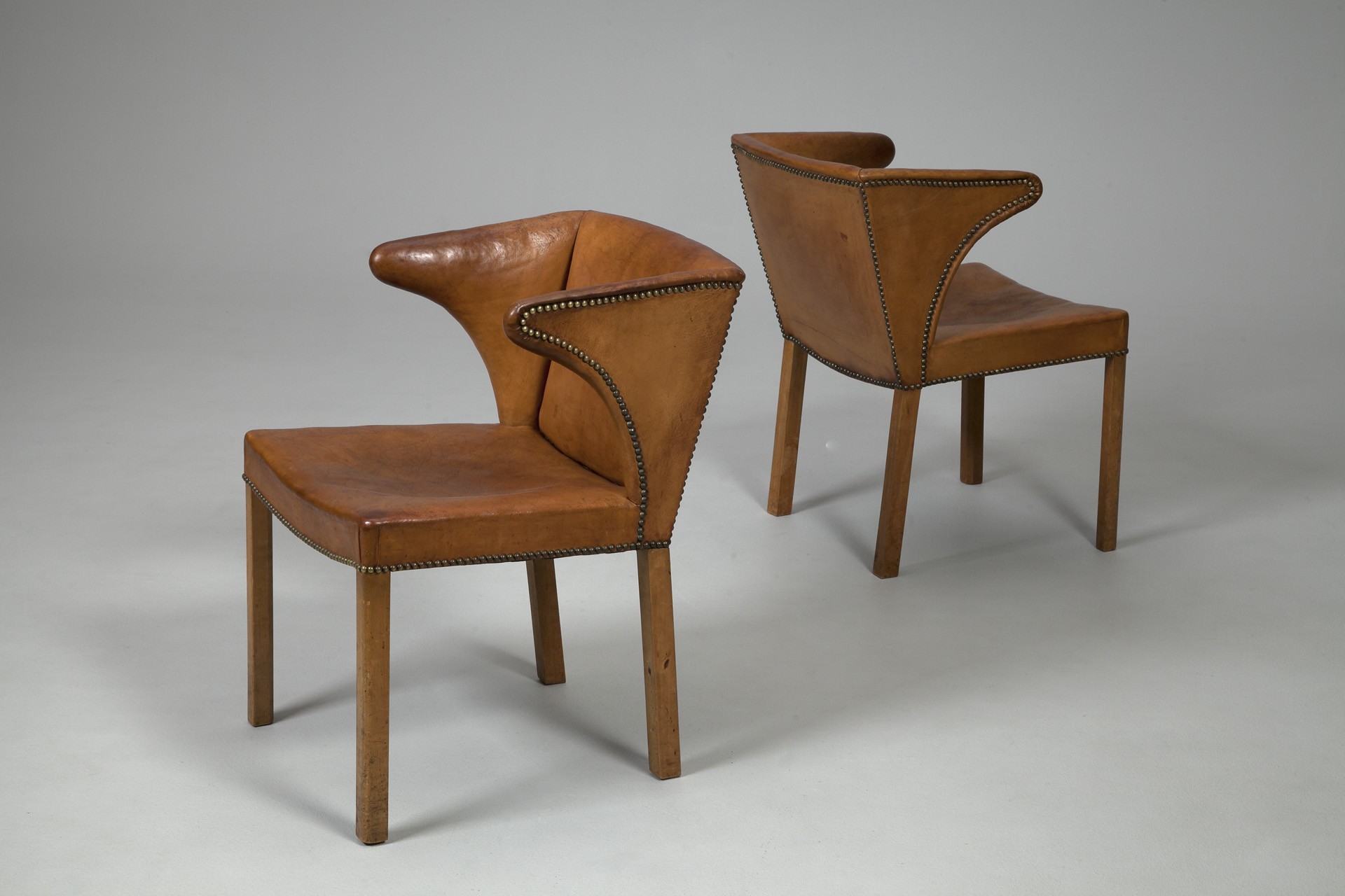 Pair of Fritz Henningsen Armchairs