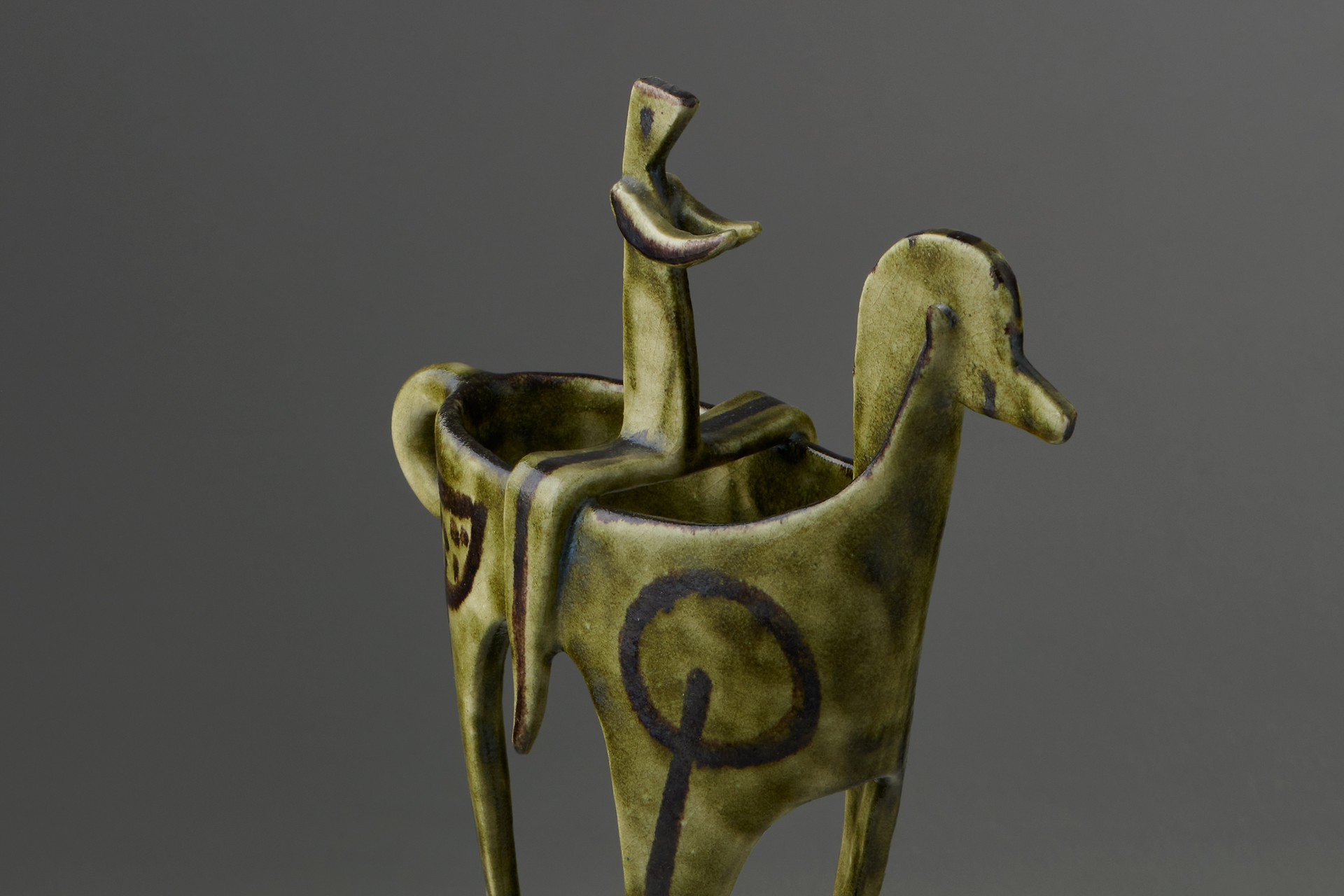 Horse and Rider Sculpture image 4