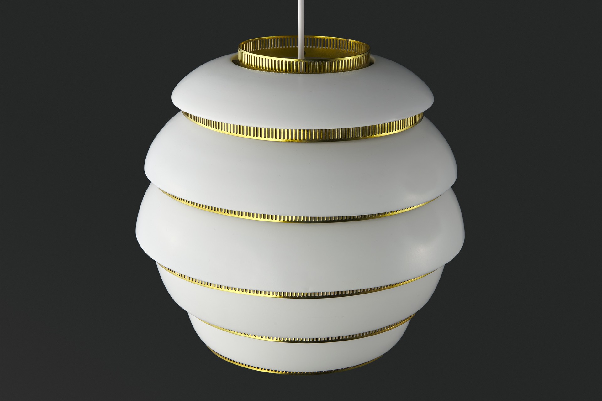 Pair of 'Beehive' Ceiling Lamps, Model no. A331 image 4
