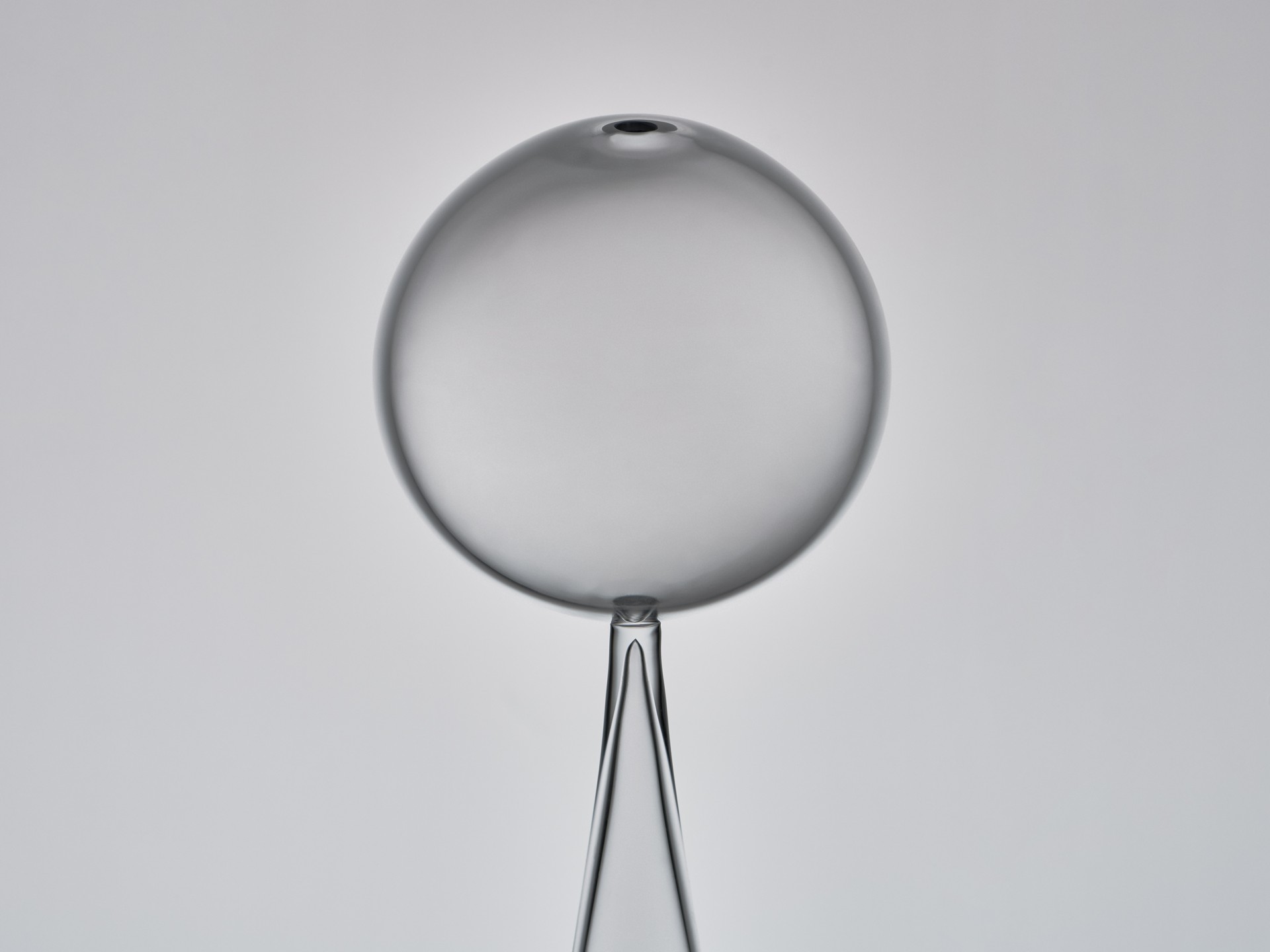 "Klot över kon" (Sphere over cone) Sculpture image 2