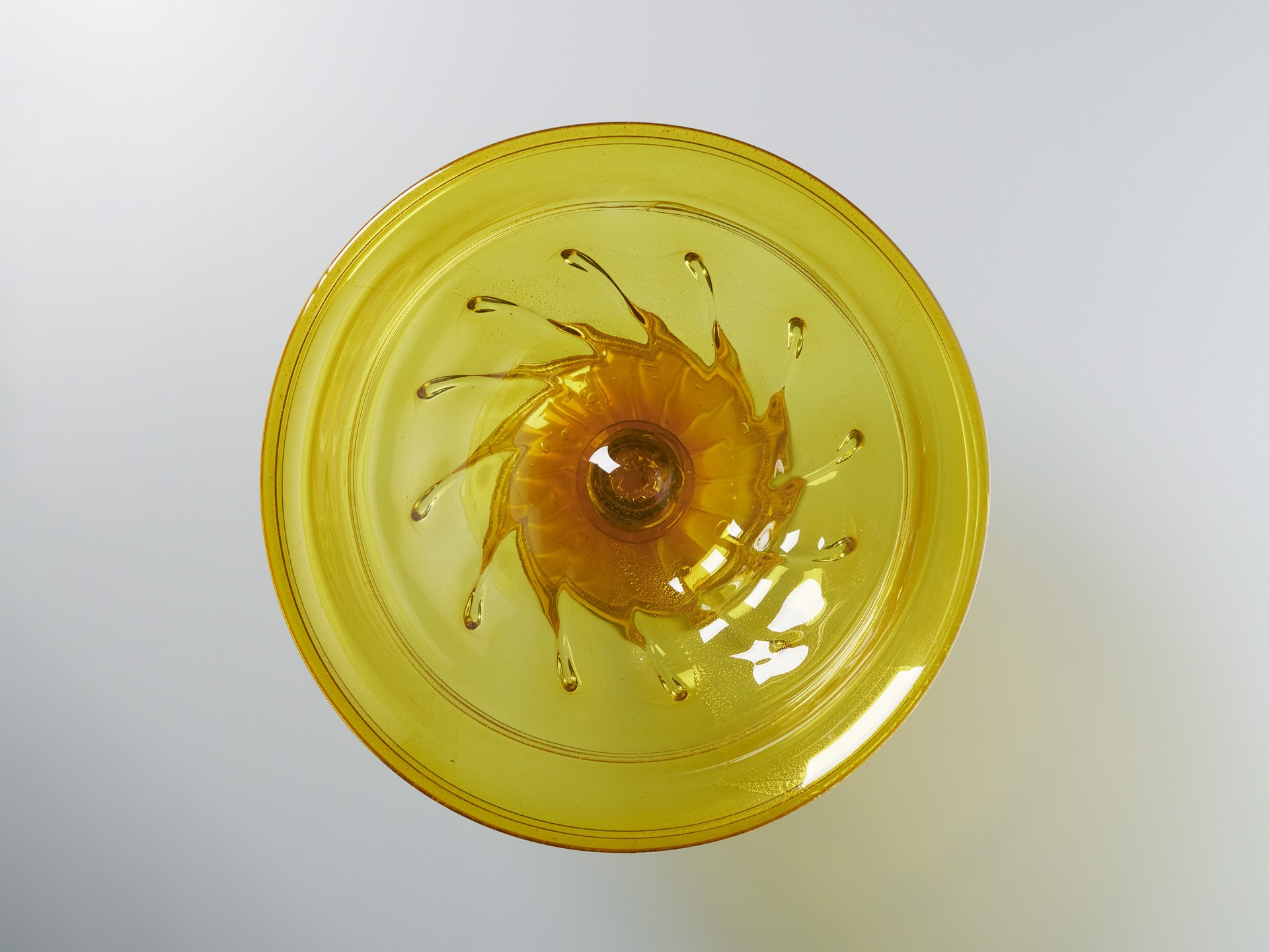 Large Italian footed bowl image 4