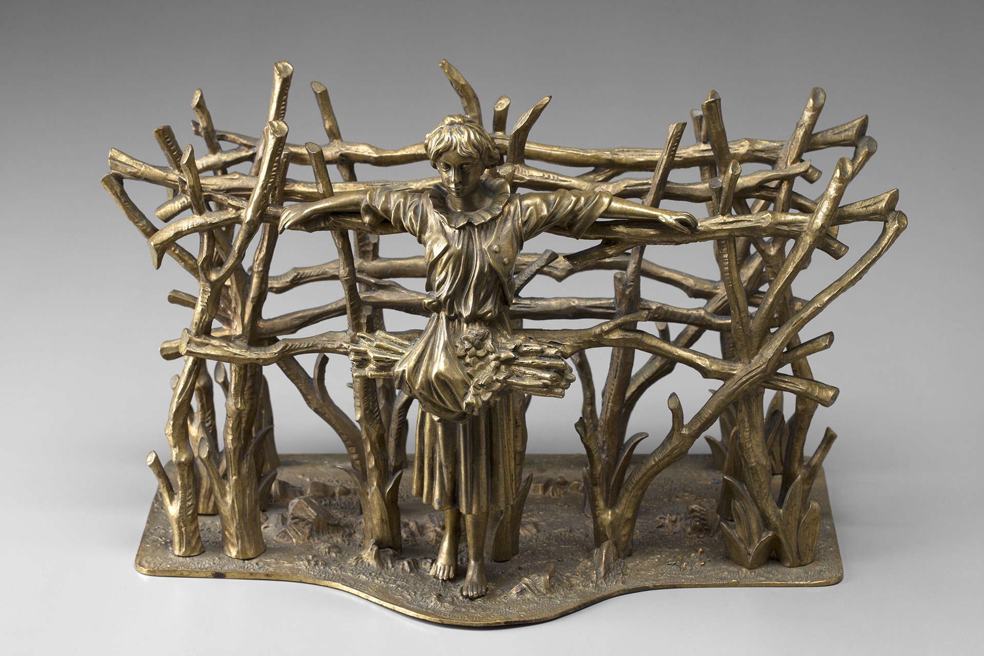 Large Bronze Letter Rack