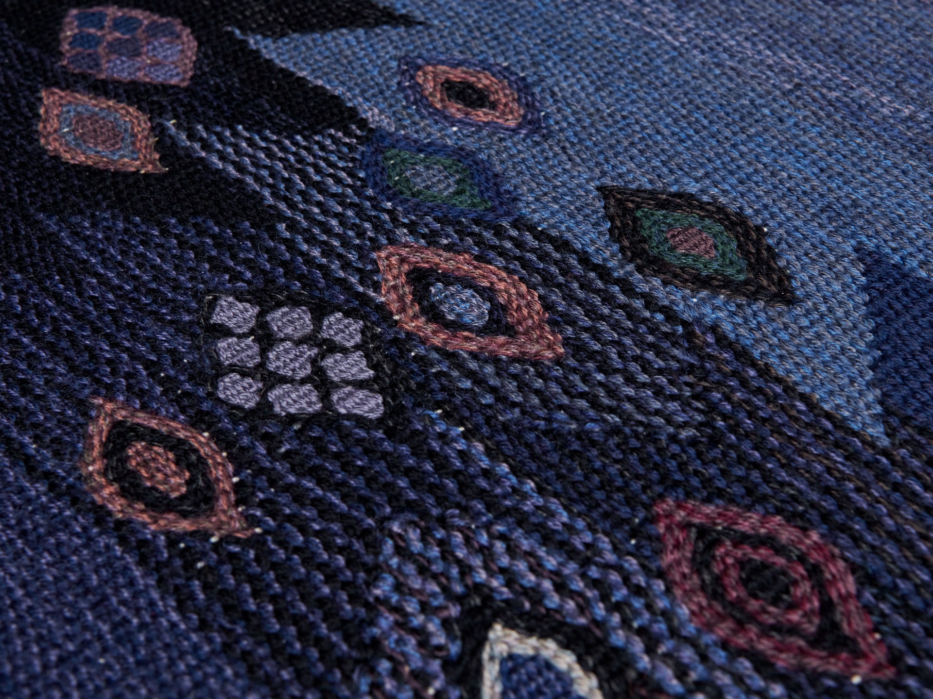 Carpet 'Tånga blå' image 6