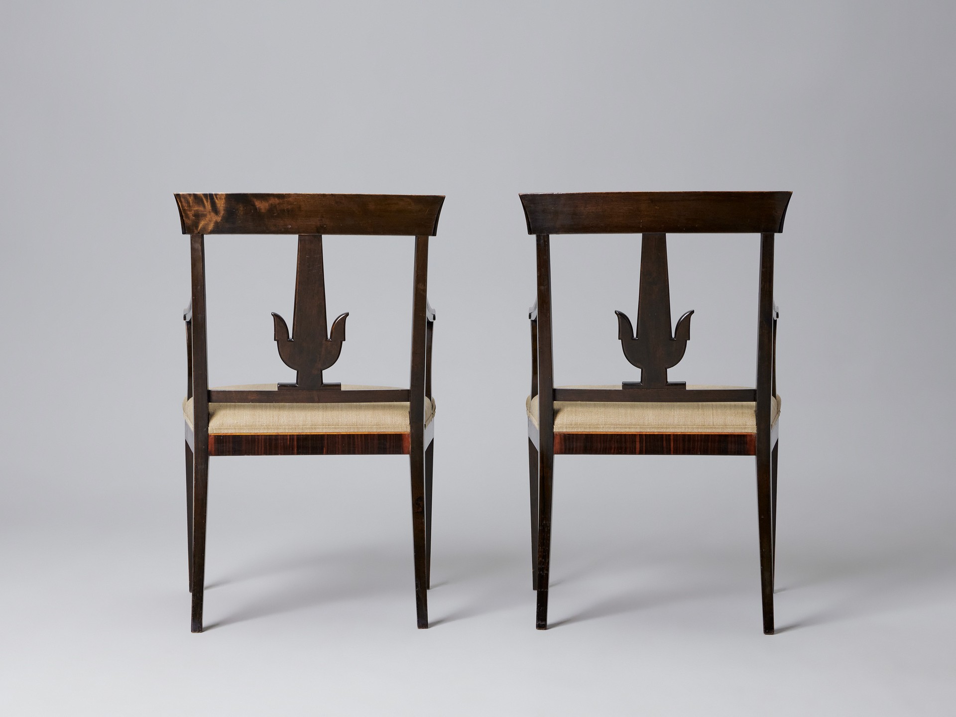 Pair of Neoclassical Chairs image 4