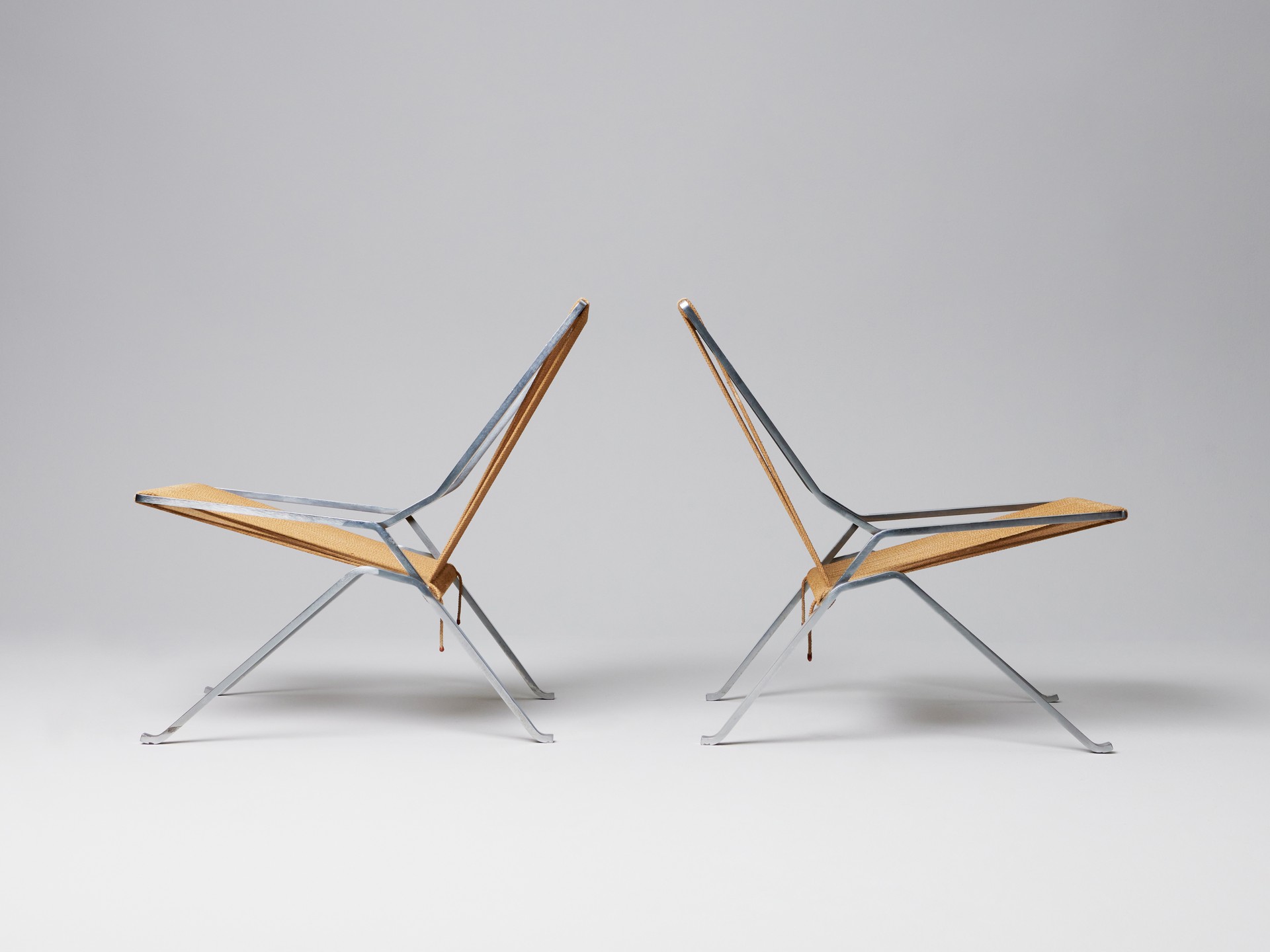 Pair of 'PK-25' Chairs image 3