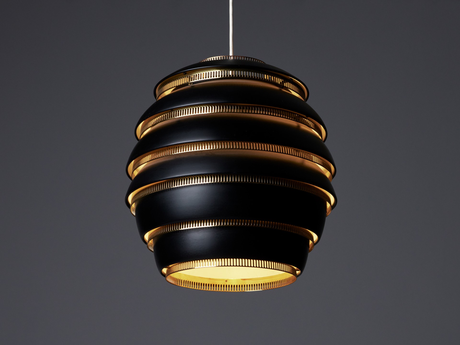 Large 'Beehive' Ceiling Light image 3