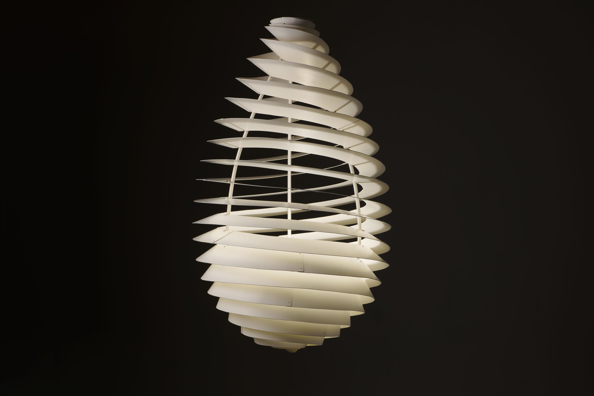 Large 'Spiral' Ceiling Lamp