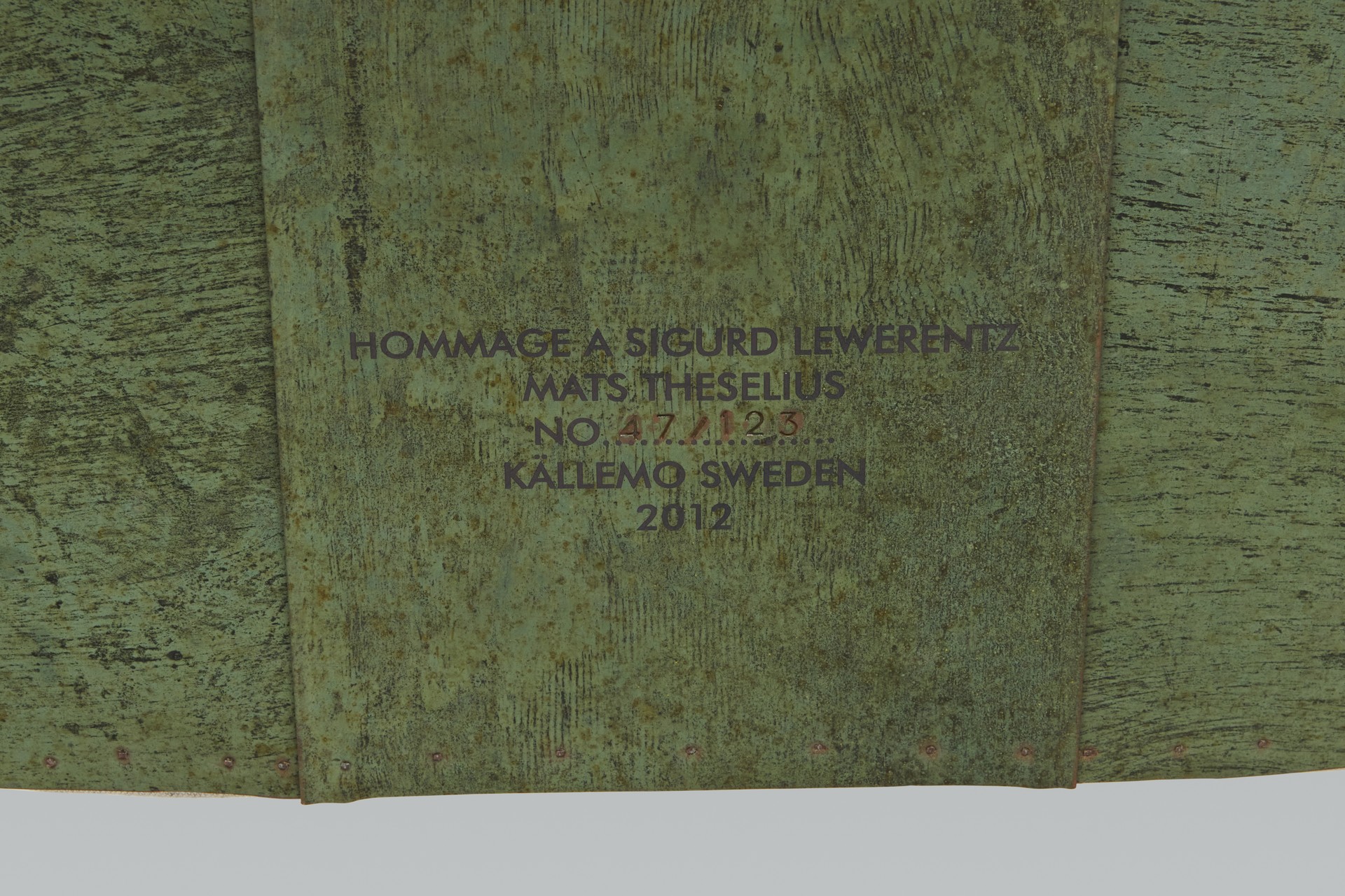 'Hommage à Sigurd Lewerentz' Armchair image 7