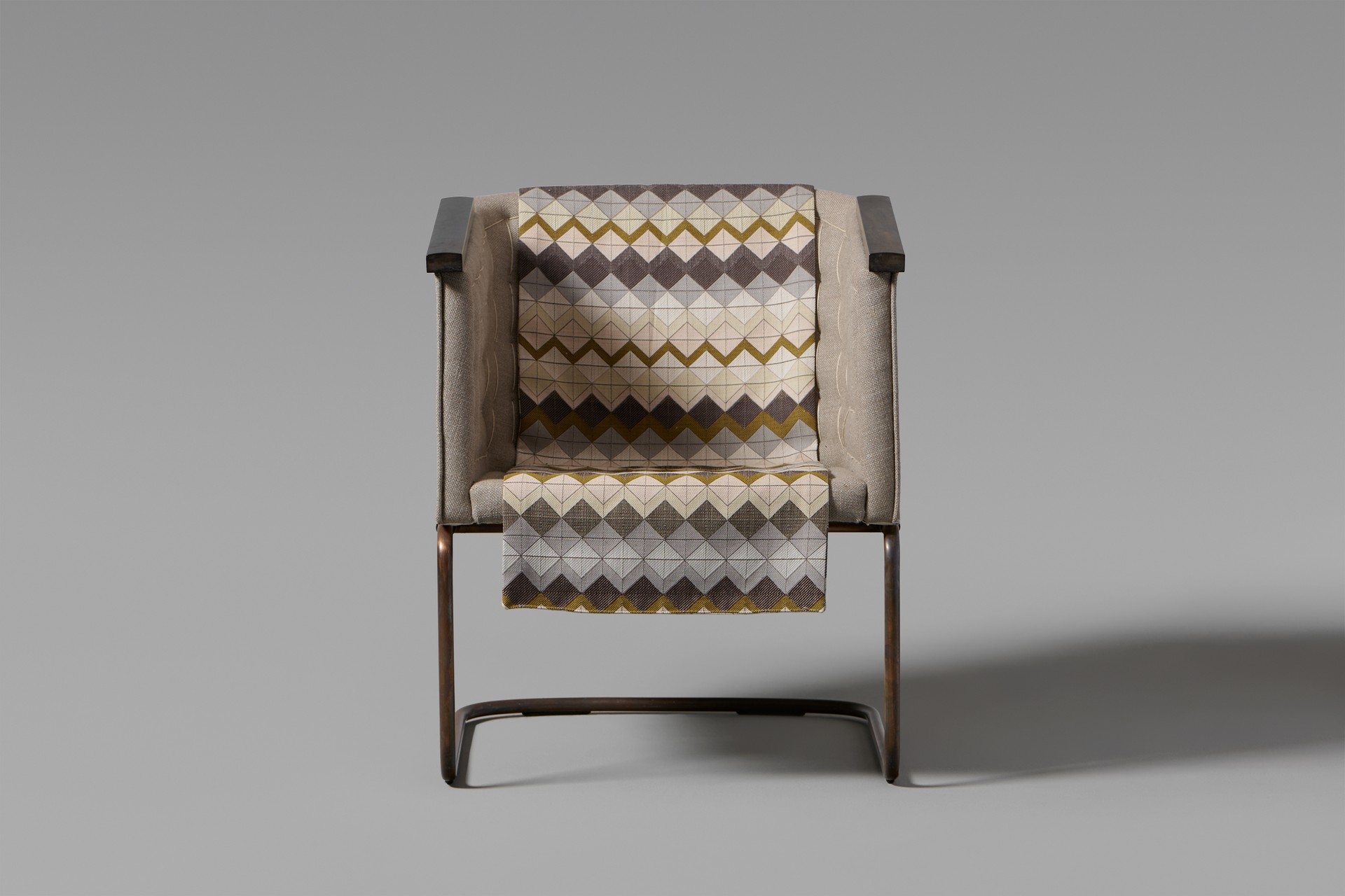 Two "Hommage à Sigurd Lewerentz" Cantilever Armchairs image 4