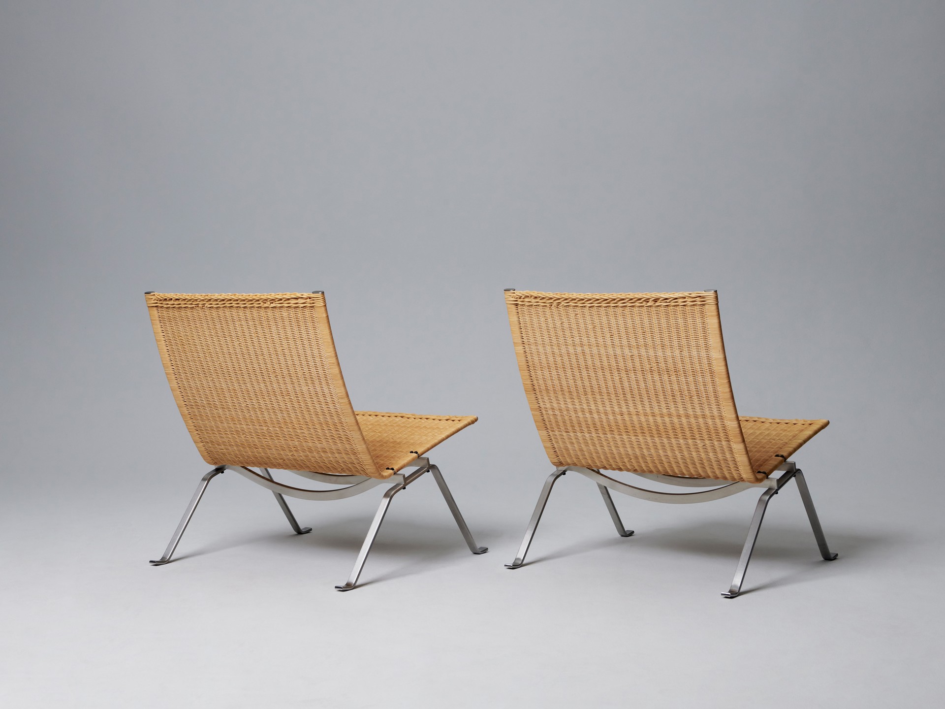 Pair of 'PK-22' Chairs image 4