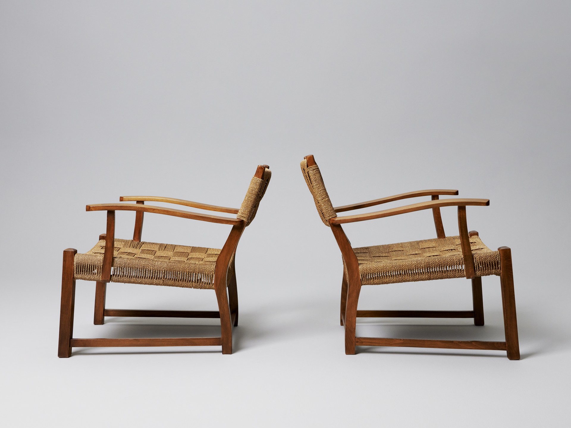 Pair of Danish Armchairs image 4