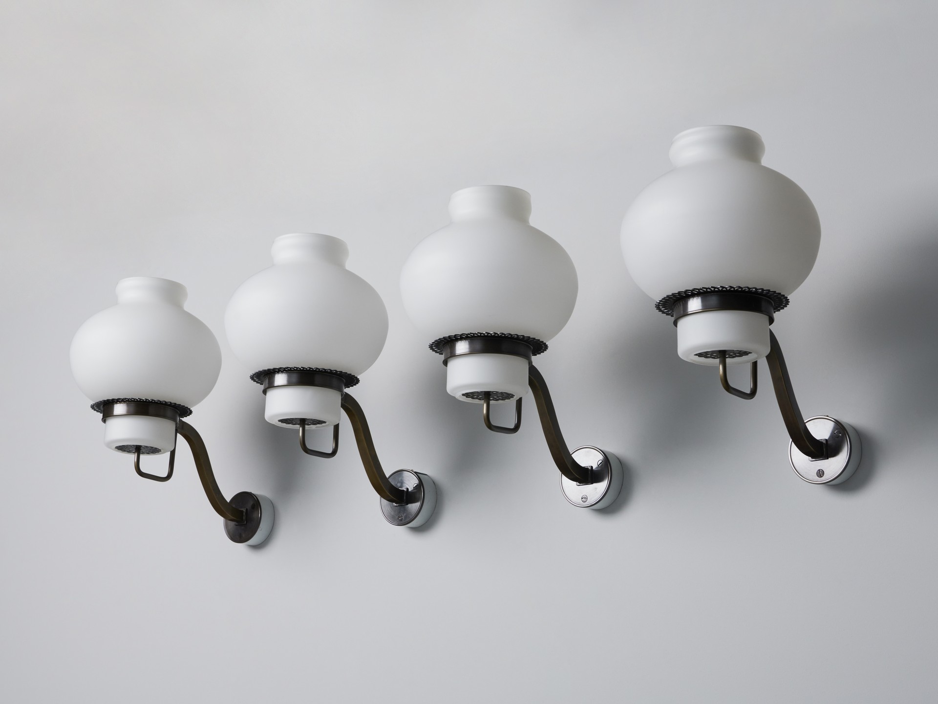 Set of Four Wall Lamps