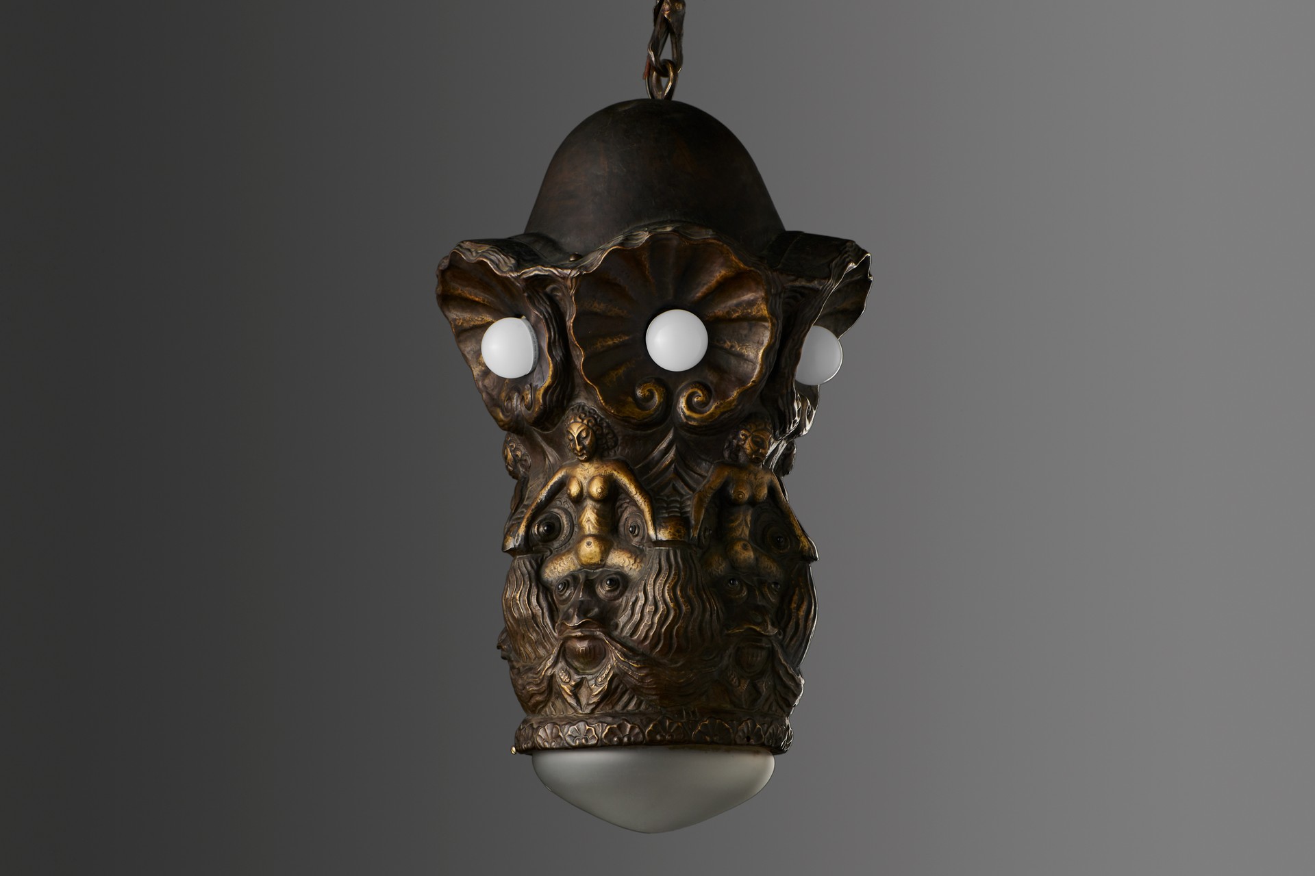 Swedish Jugend Ceiling Lamp