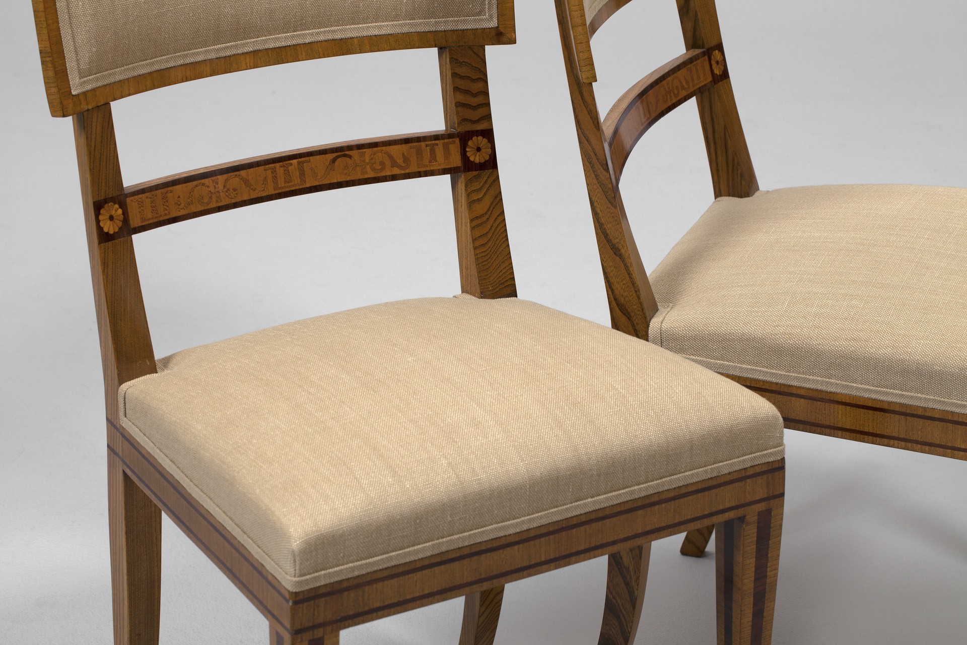 A set of six Dining Chairs image 5