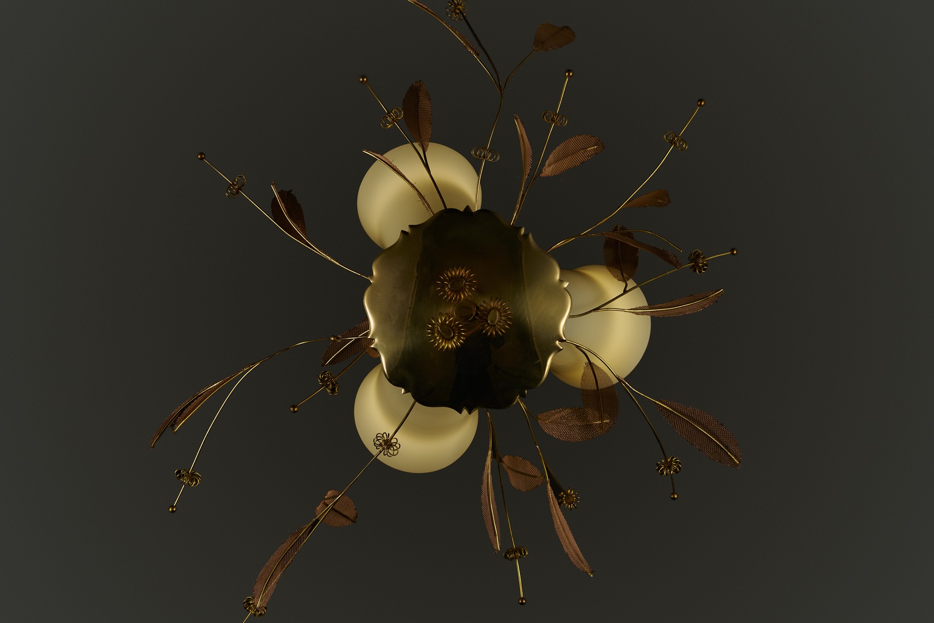 'Bridal Bouquet' Ceiling Lamp, Model no. 9029/3 image 7