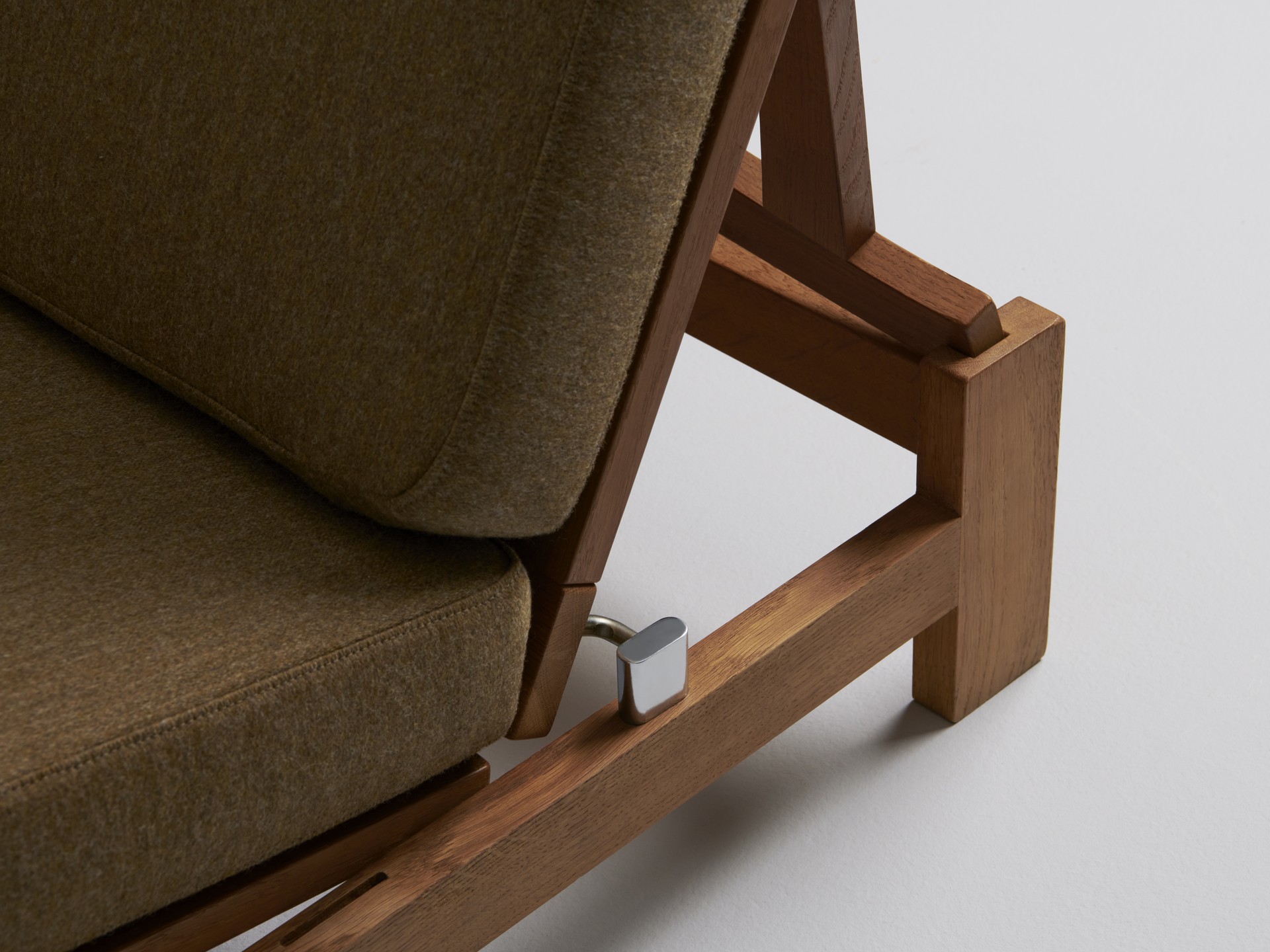 Pair of Convertible Lounge Chairs image 10
