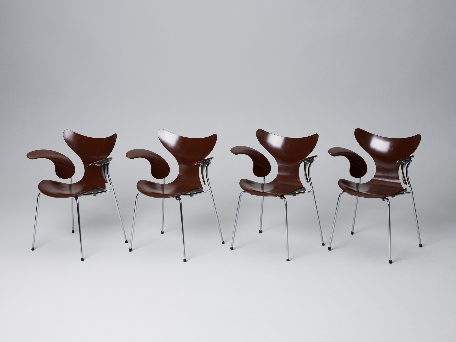 Set of Four 'Seagull' Chairs image 2