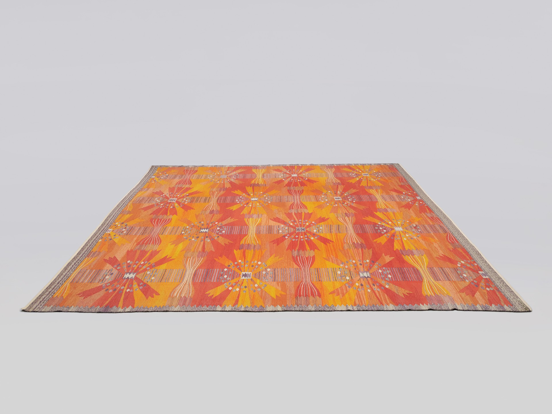 Large 'Park Röd Korsnäs' Carpet image 3
