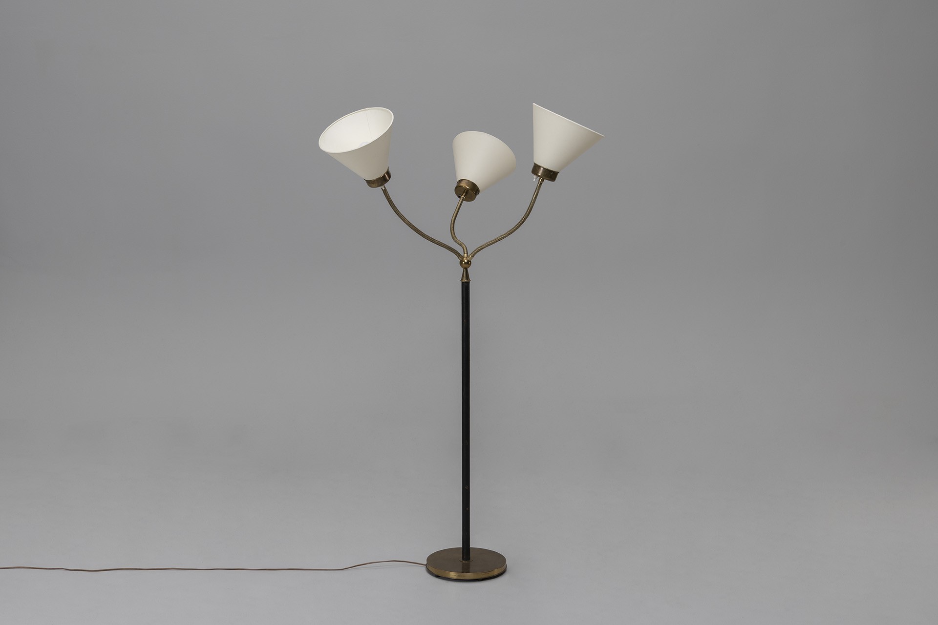 Adjustable 'Tre-Spiralen' Floor lamp, Model no. 2431 image 2