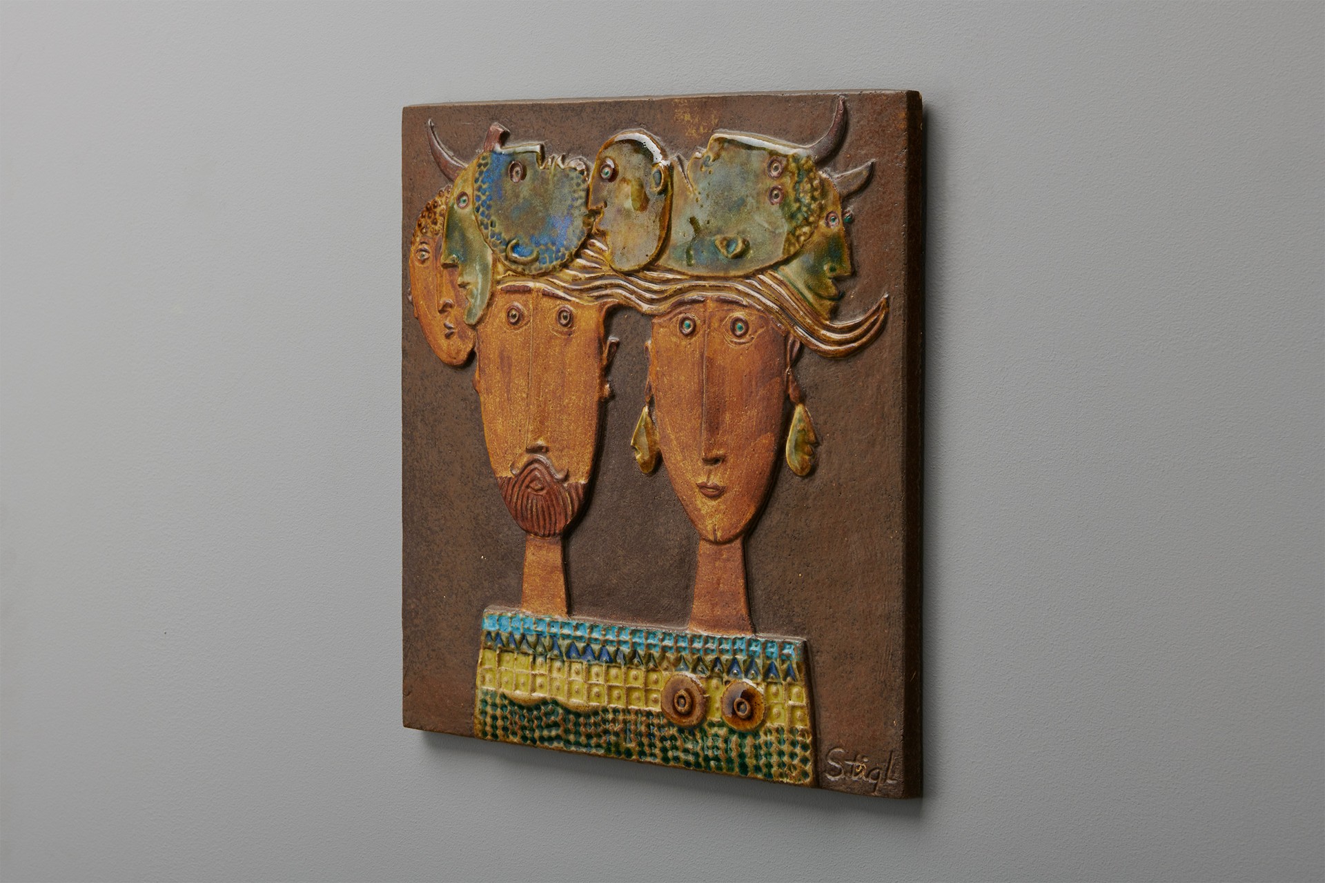 Set of Four Tiles image 3