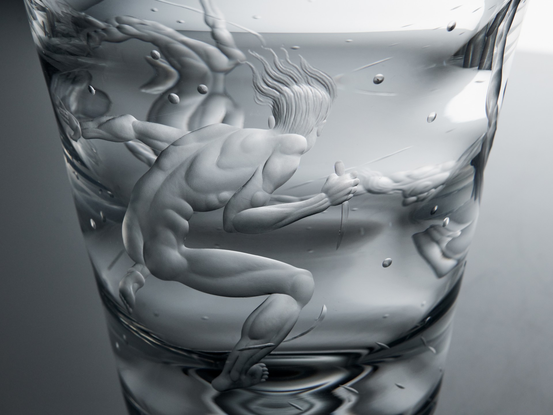 'Pärlfiskare' (Pearl Fisher) Vase image 5