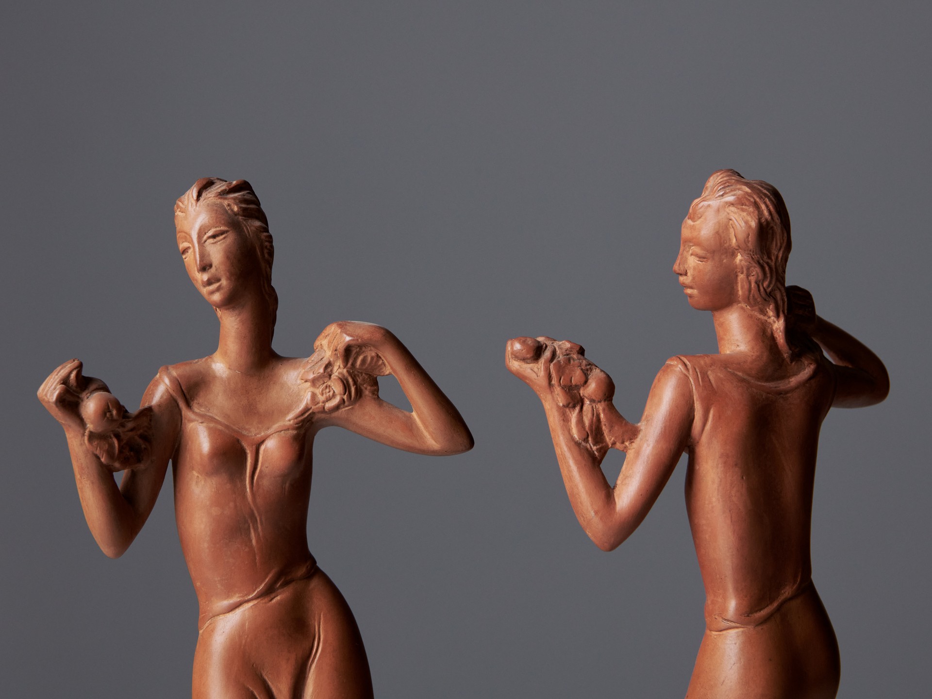 Pair of French Sculptures image 4