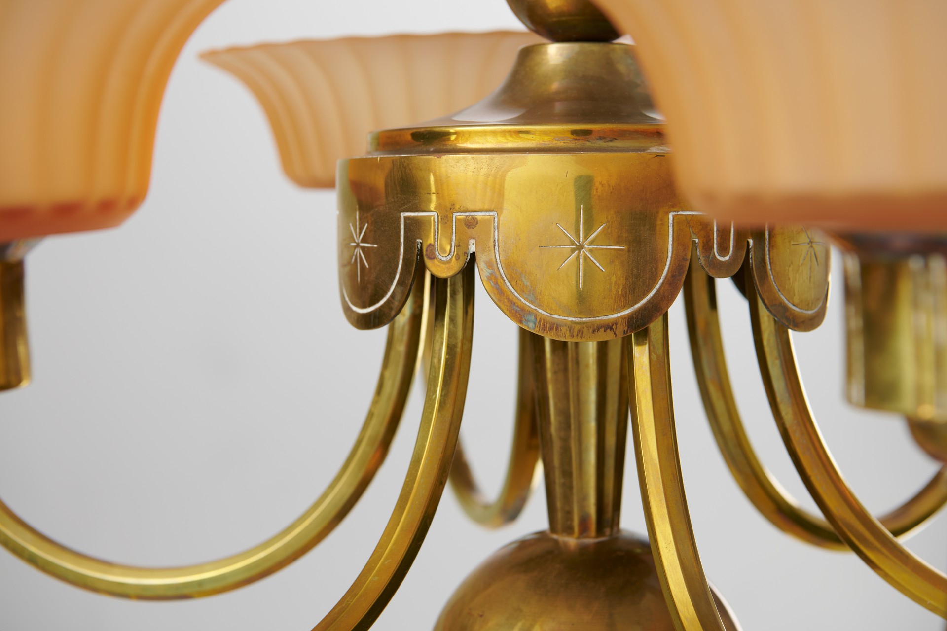 Swedish Neoclassical Ceiling Lamp image 5