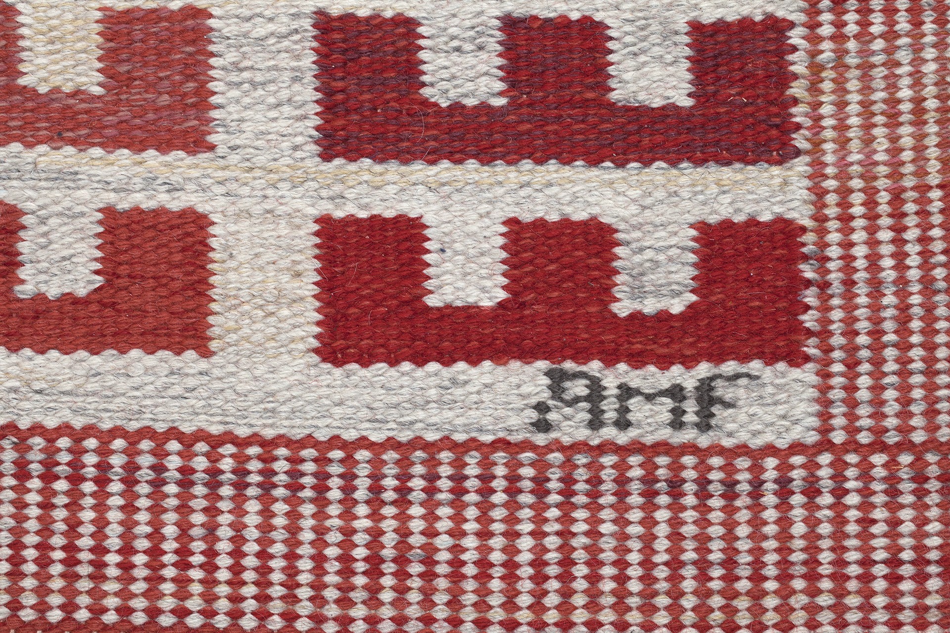 Ann-Mari Forsberg, "Rödbroka", matta, MMF image 6