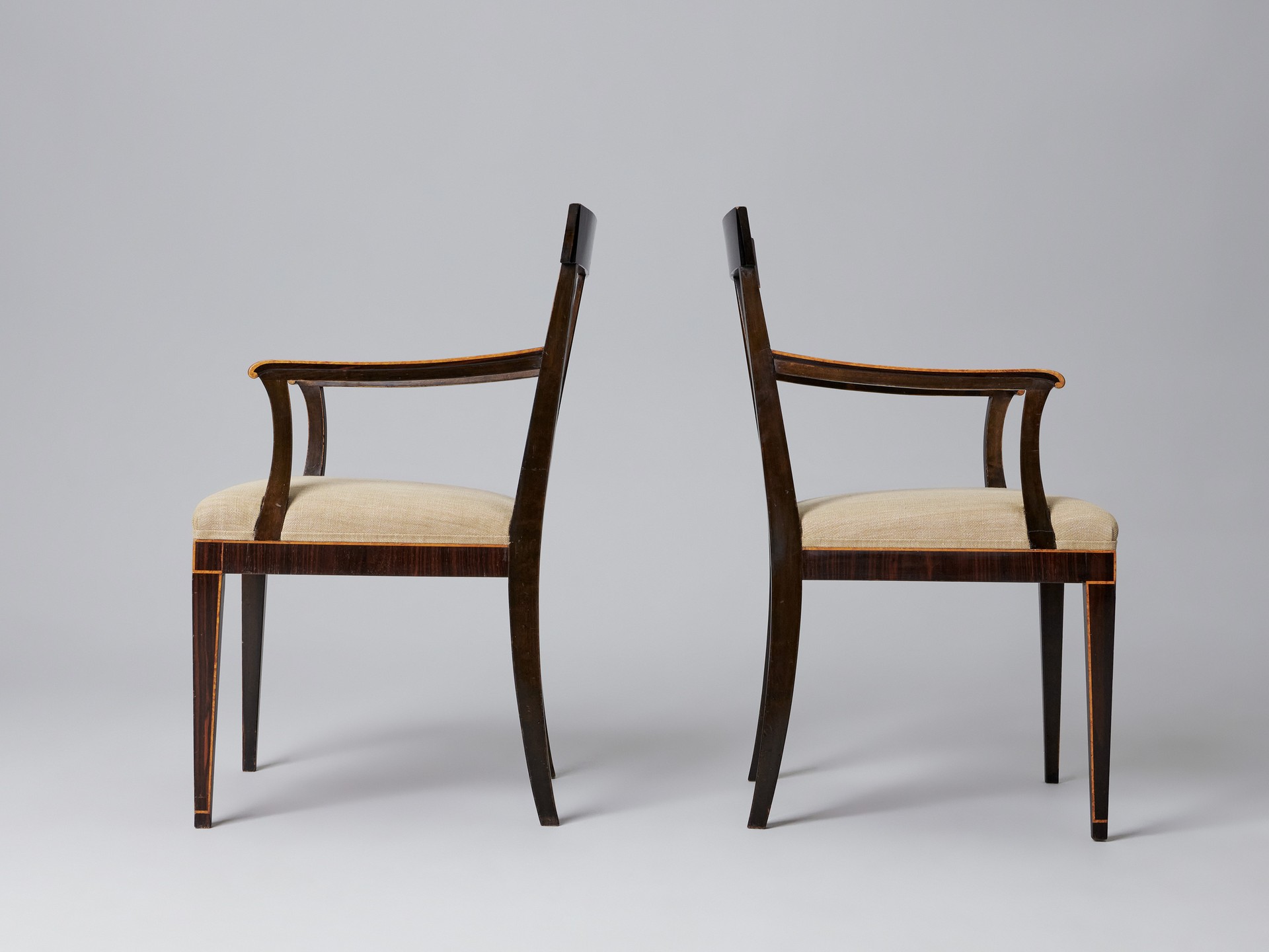 Pair of Neoclassical Chairs image 3