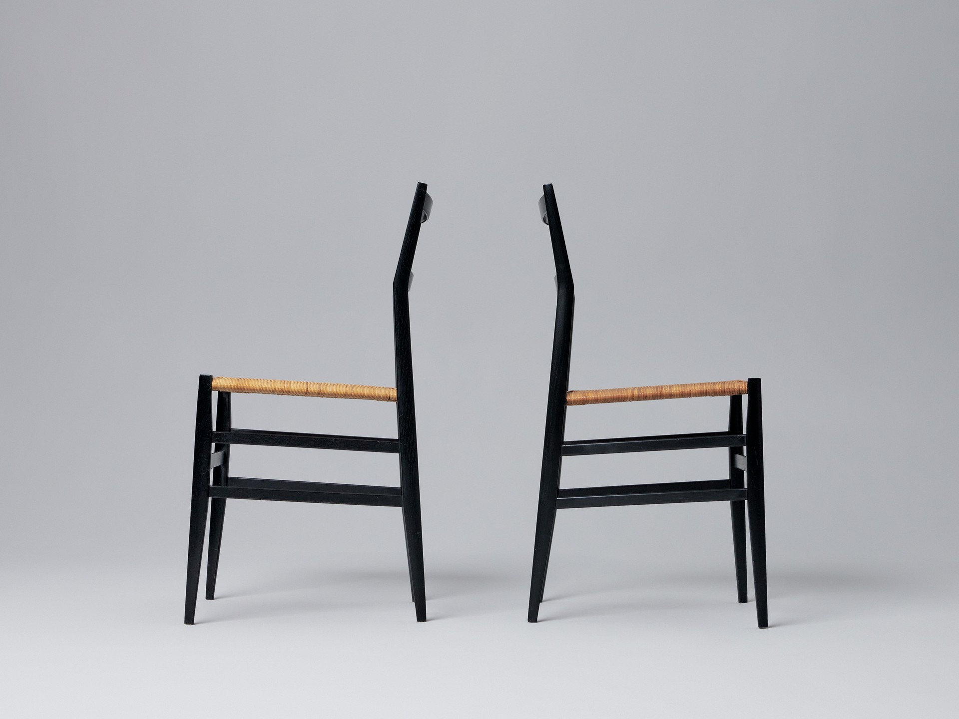 Set of Six 'Superleggera' Chairs image 4