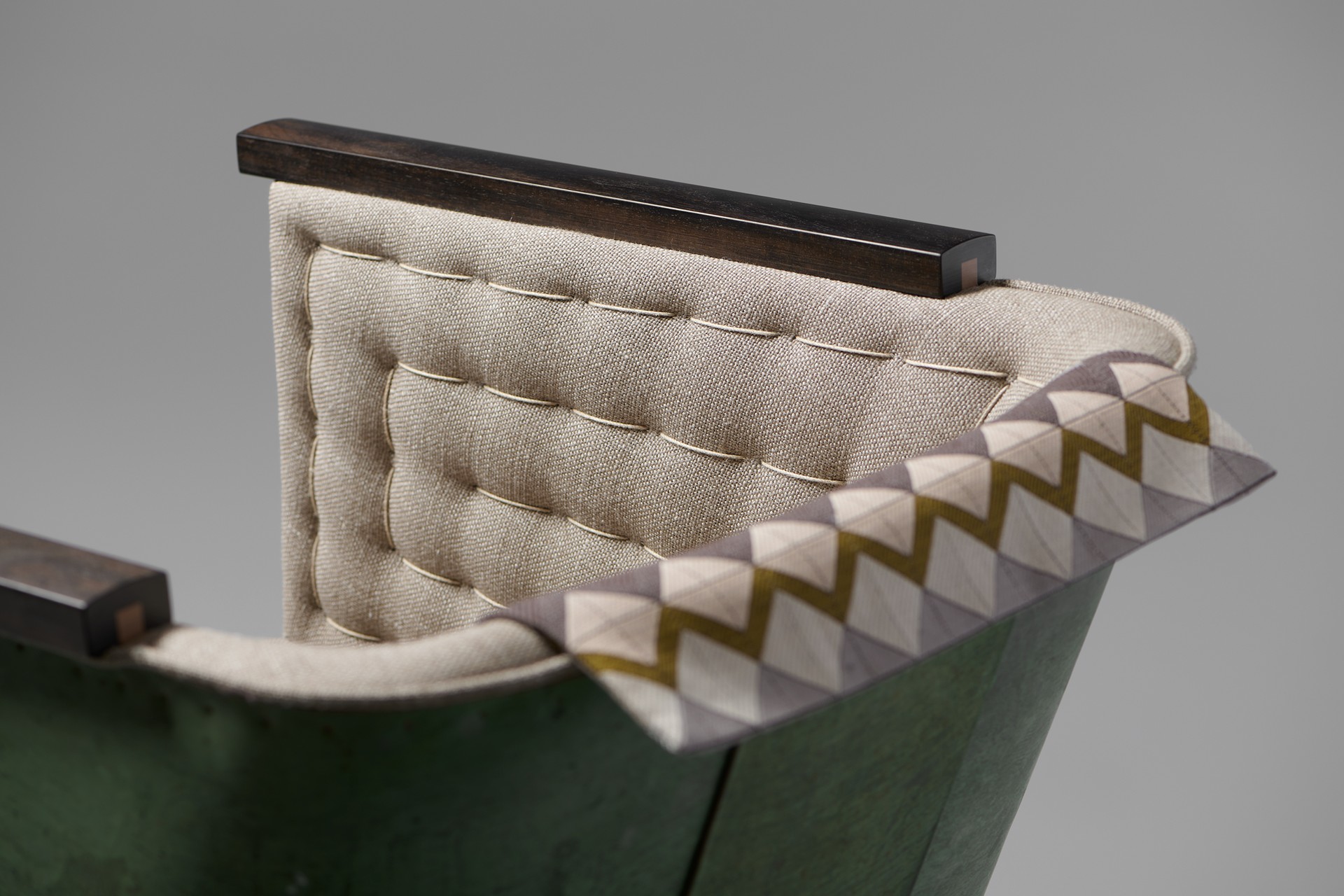 Two "Hommage à Sigurd Lewerentz" Cantilever Armchairs image 7