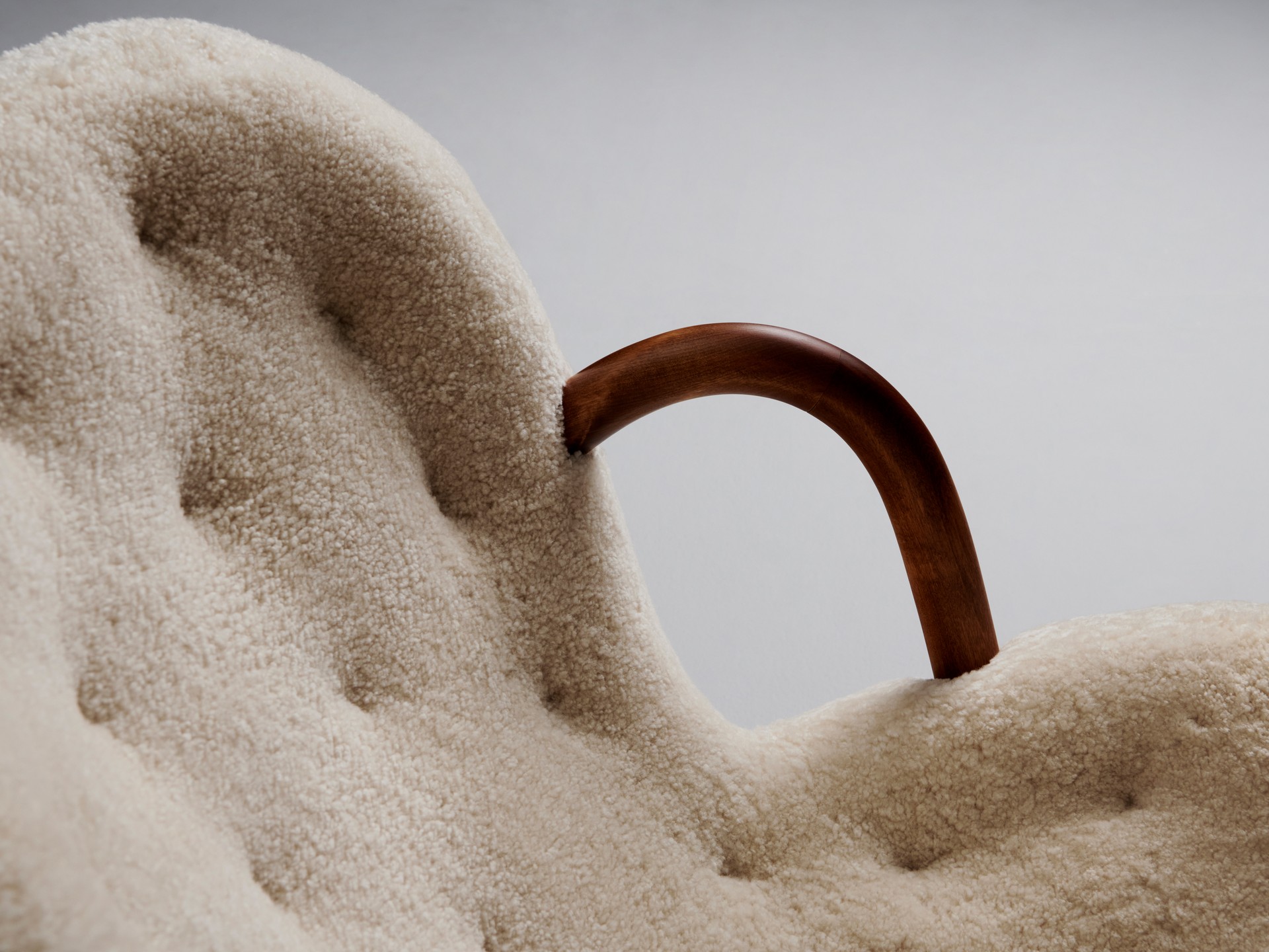 Pair of 'Clam' Armchairs image 6