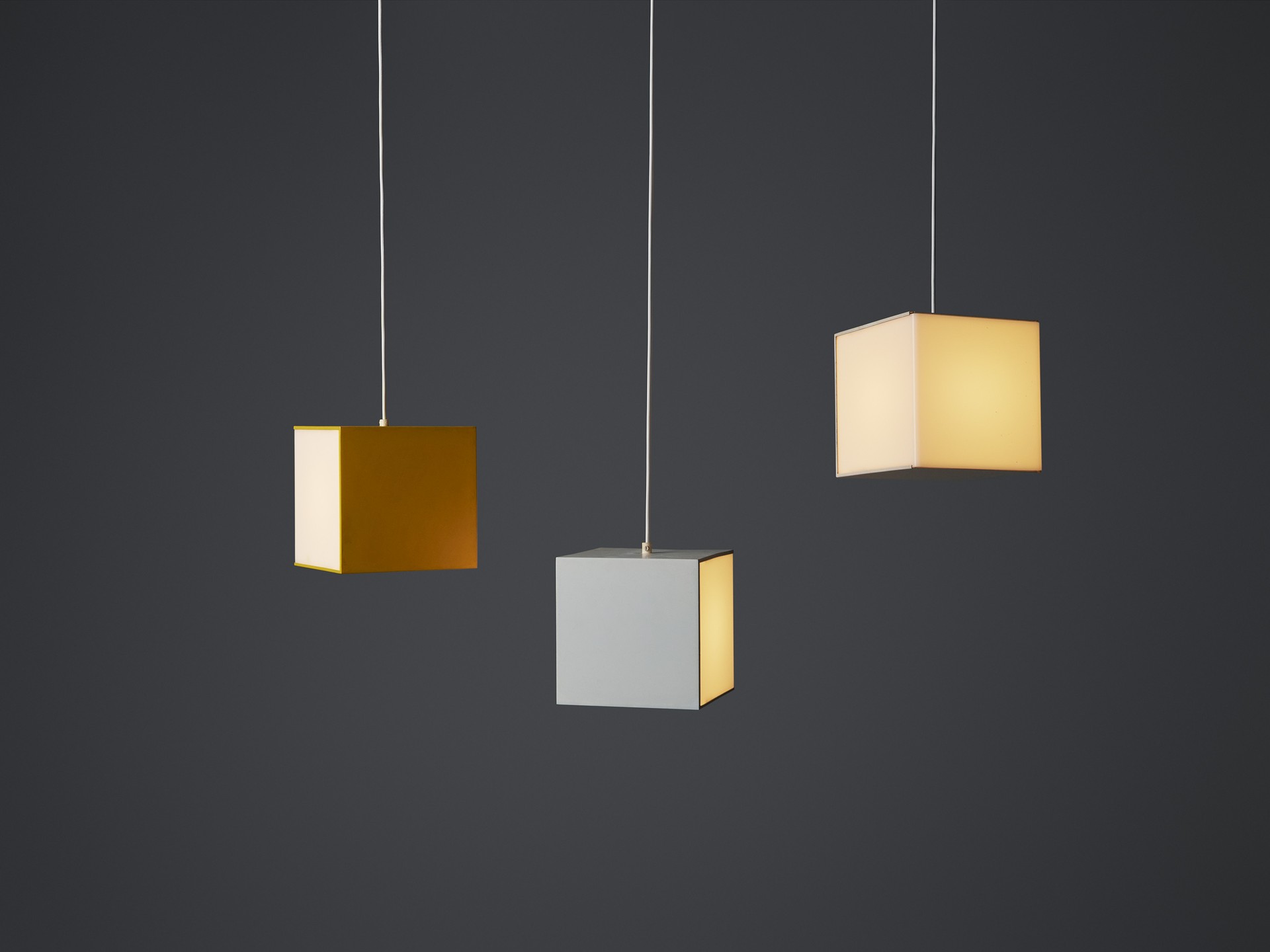 Three Pendant Lamps