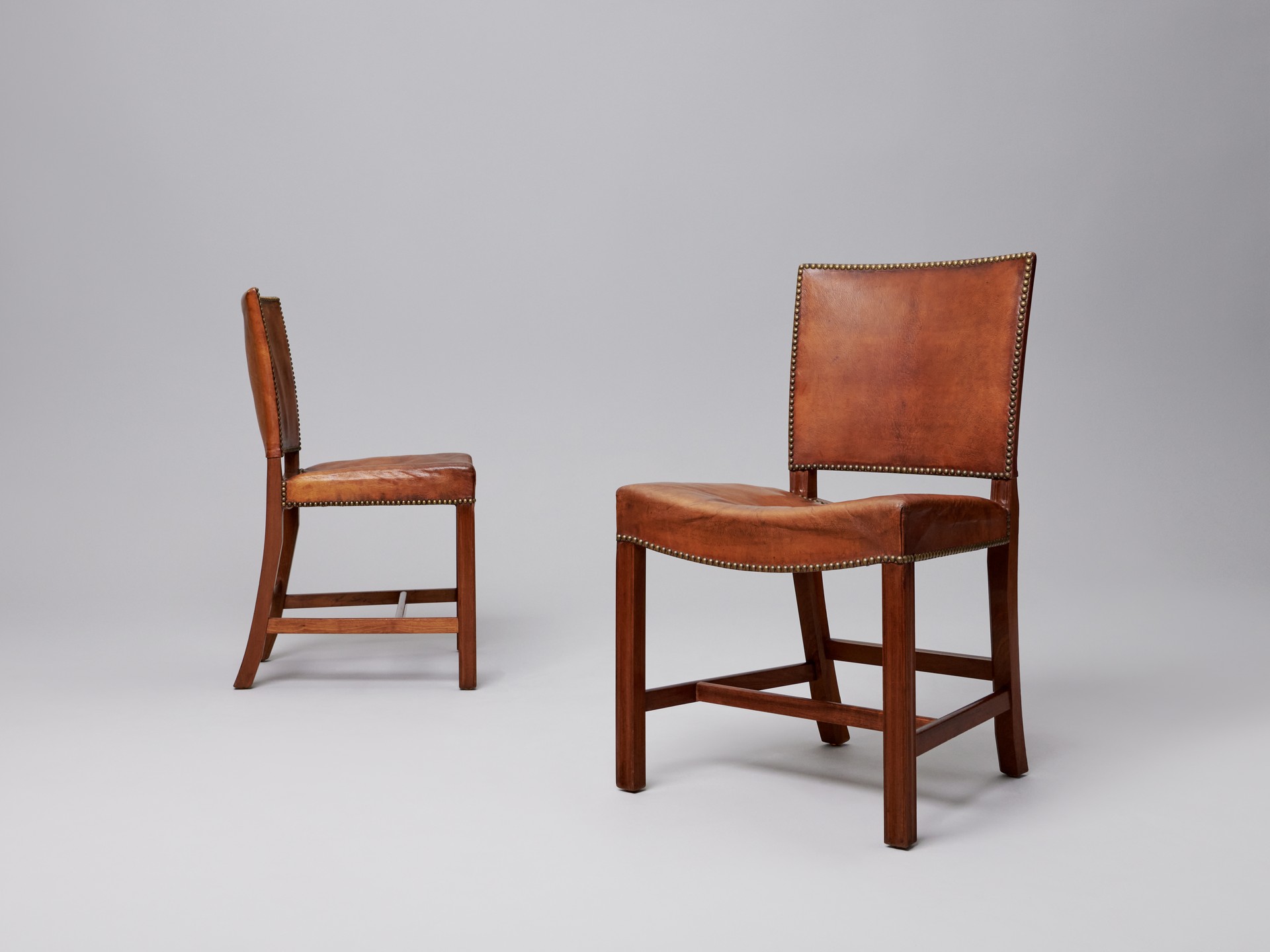 Set of Eight 'Red' Dining Chairs image 2