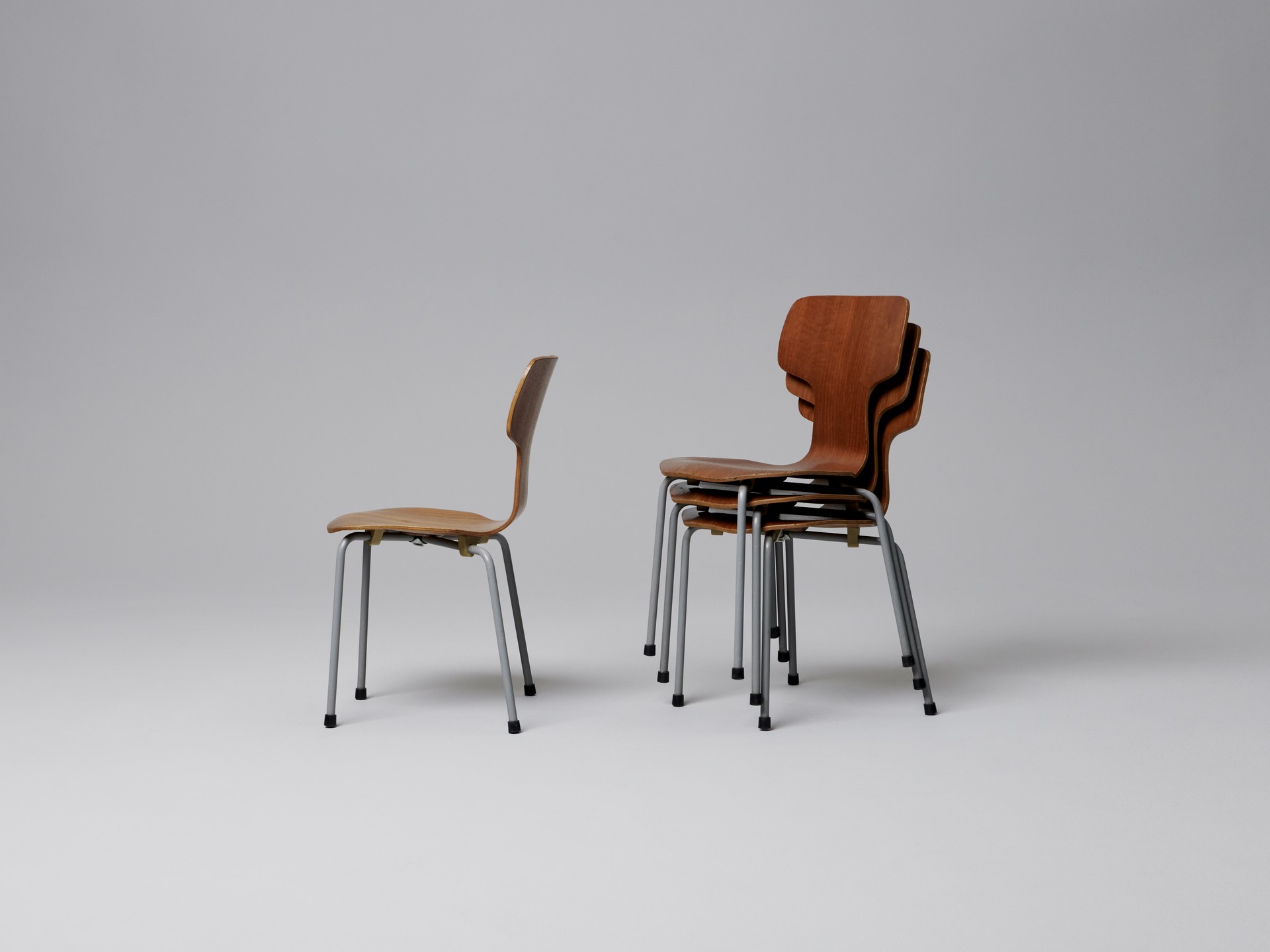 Set of Four Children's Chairs image 4